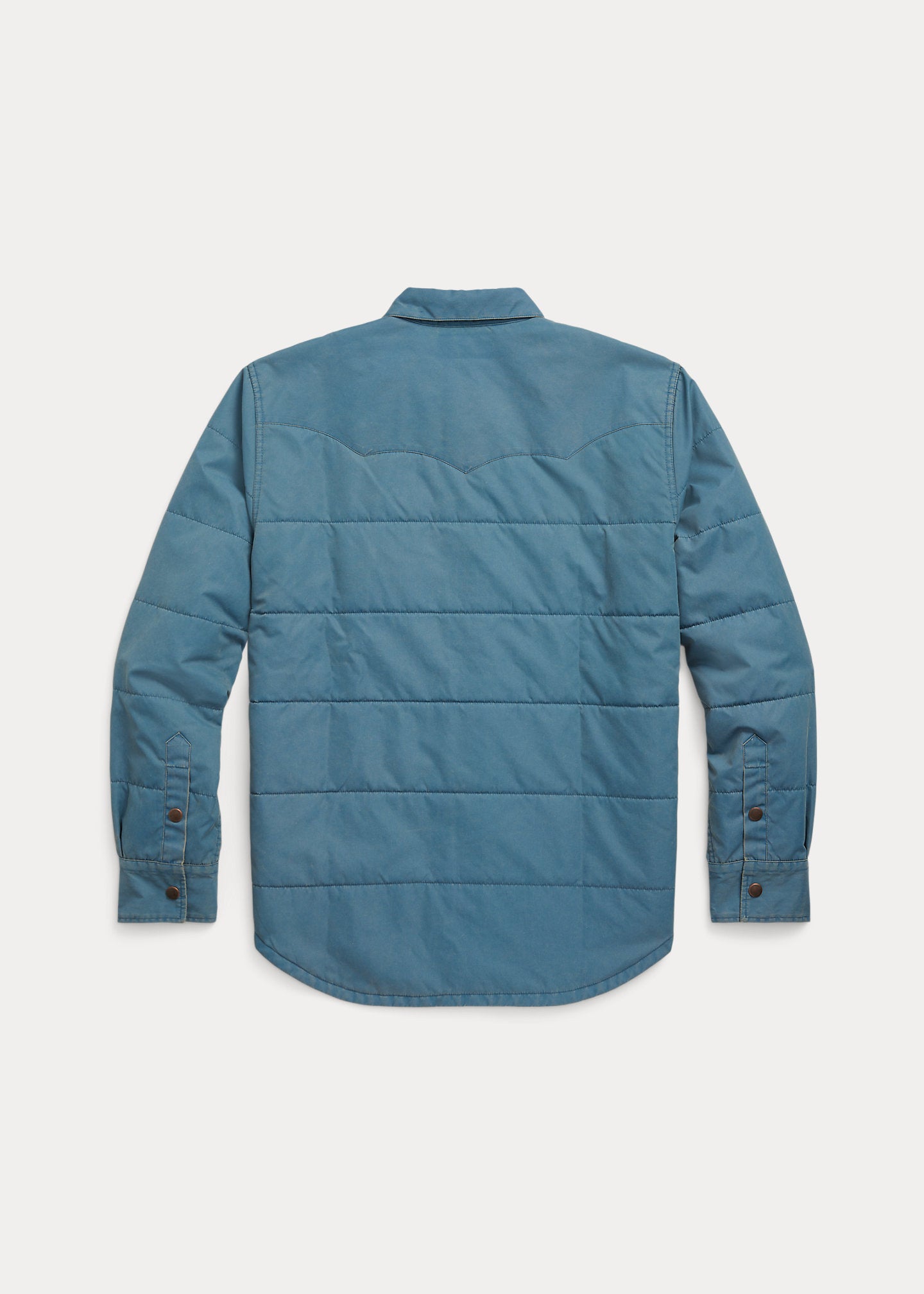 Quilted Twill Western Overshirt
