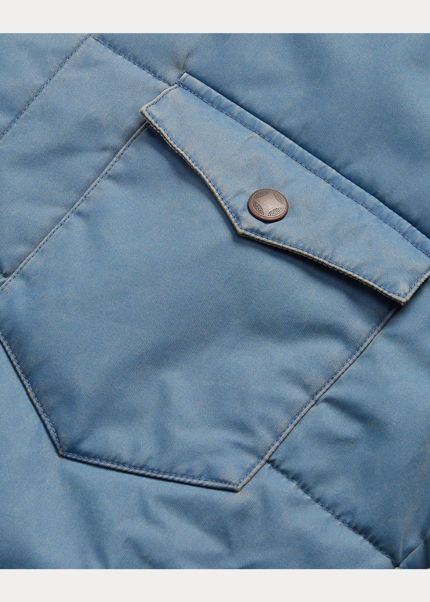 Quilted Twill Western Overshirt