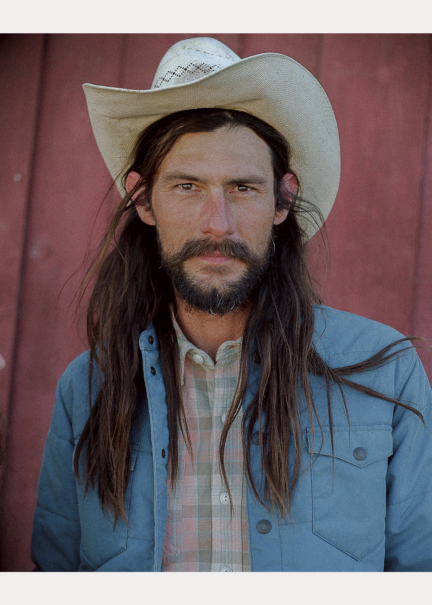 Quilted Twill Western Overshirt