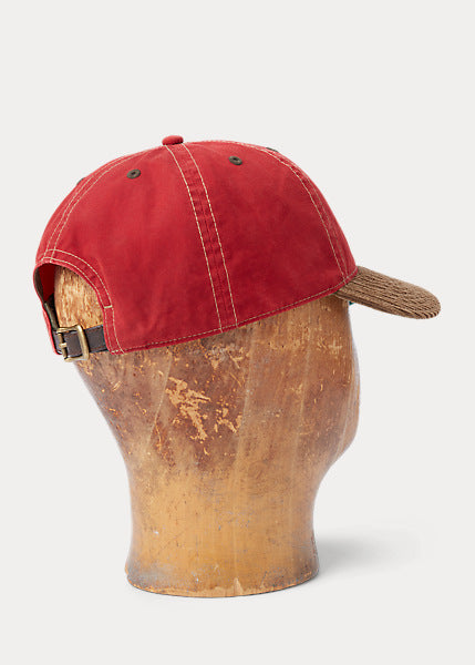 RRL Oilcloth Ball Cap