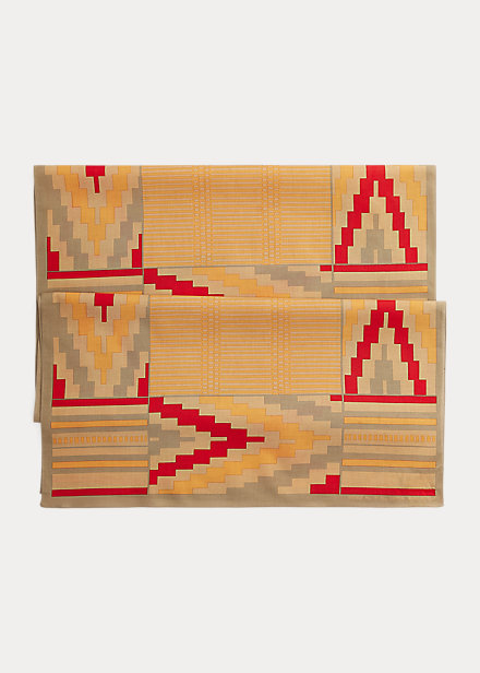 RRL Geometric-Print Cotton Scarf
