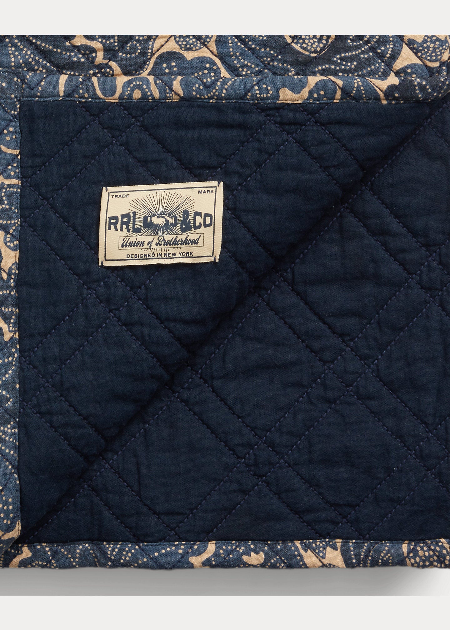 RRL Handmade Quilt