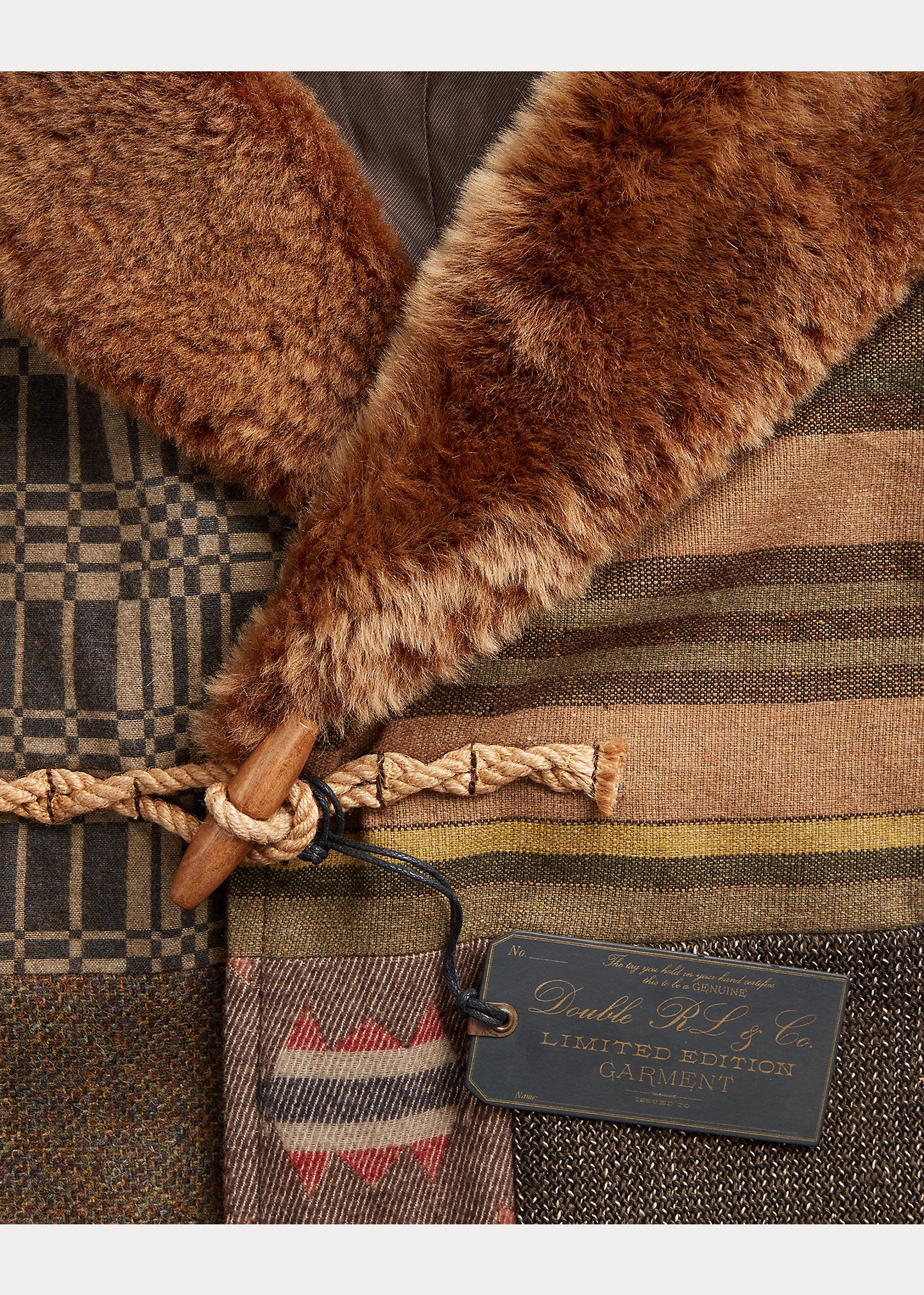 RRL Limited-Edition Shearling-Trim Coat