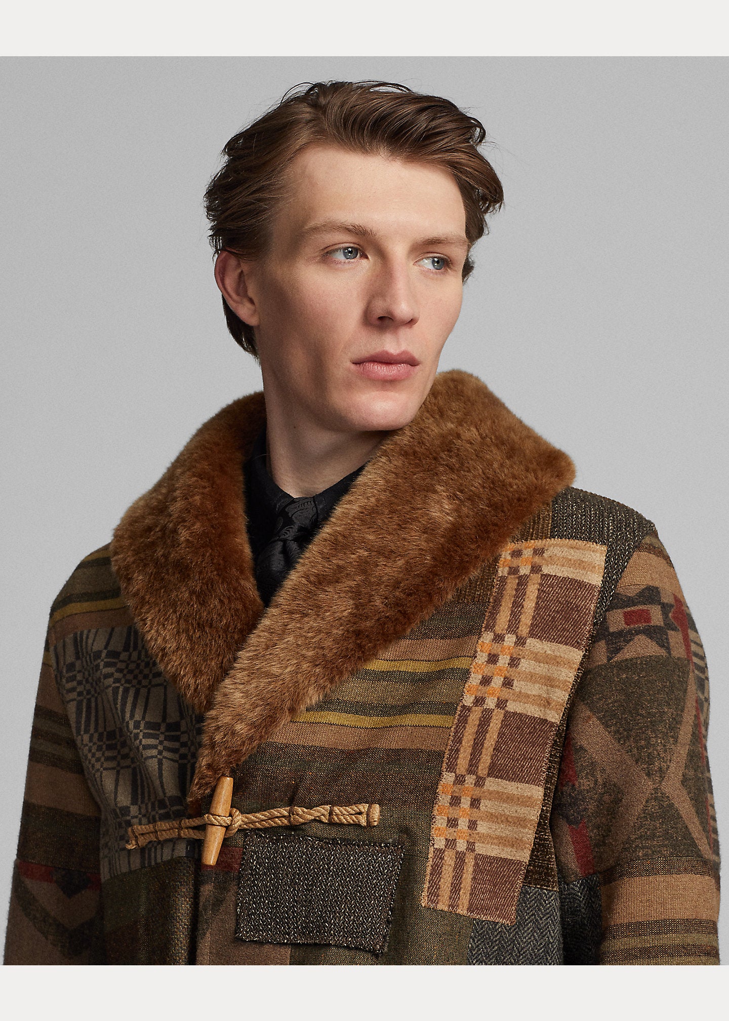 RRL Limited-Edition Shearling-Trim Coat