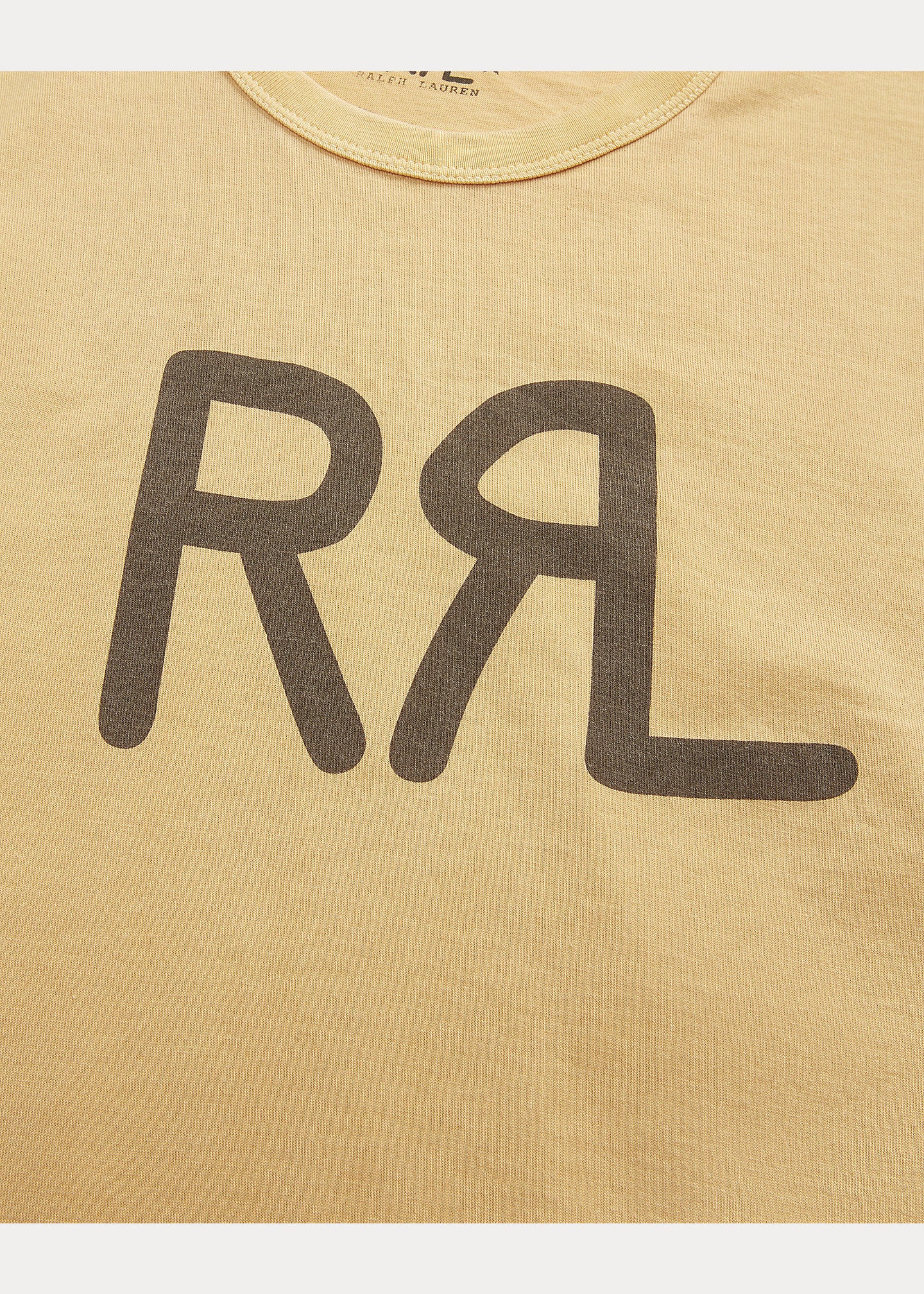 RRL Ranch Logo T-Shirt - Yellow