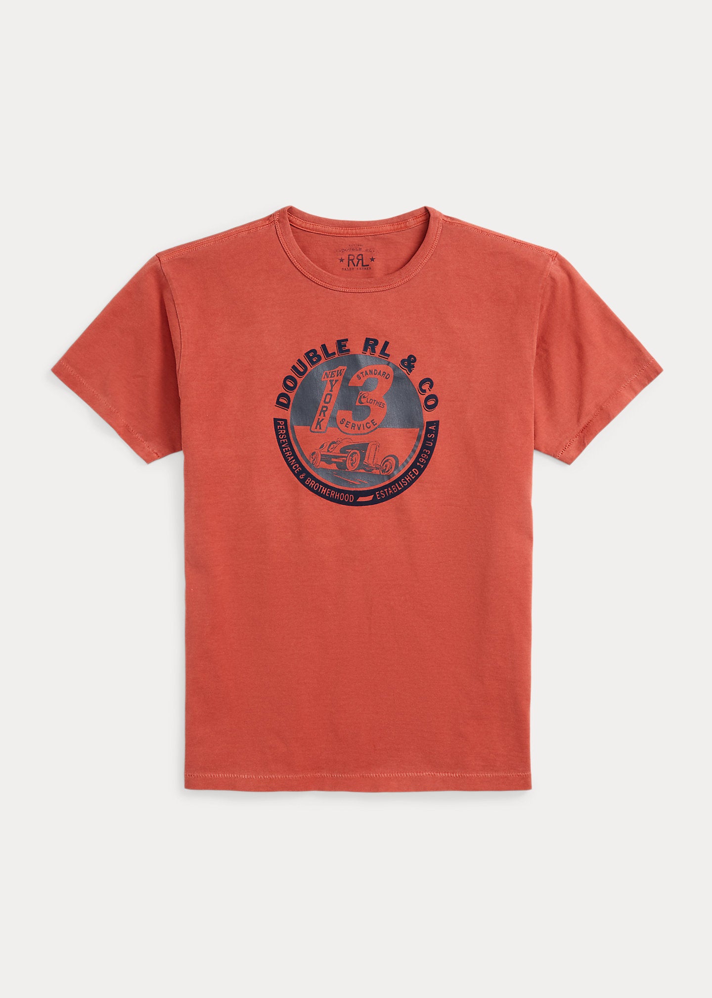 RRL Jersey Graphic Crewneck T-Shirt