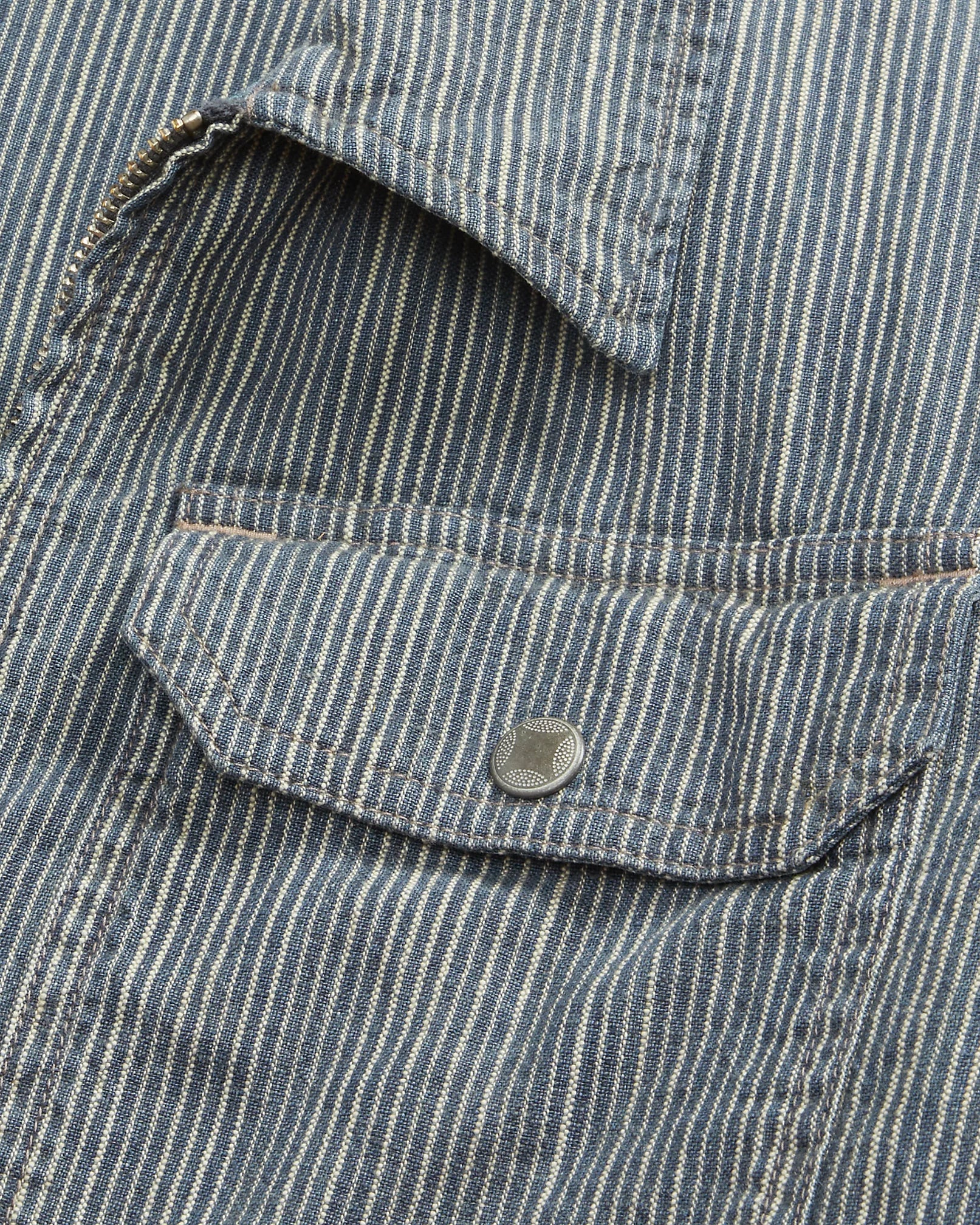 RRL Striped Cotton-Linen Jacket