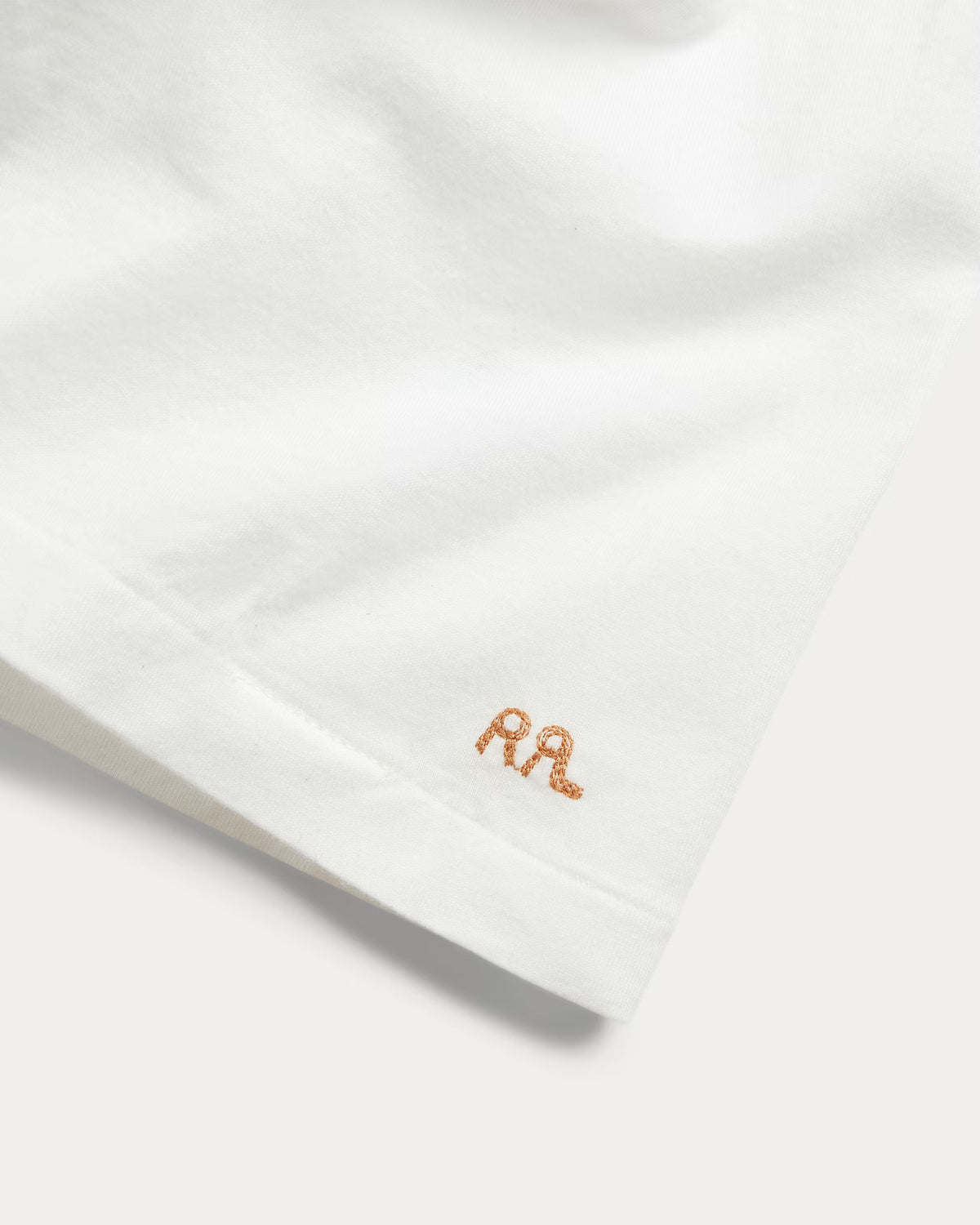 RRL Jersey Crewneck T-Shirt - White