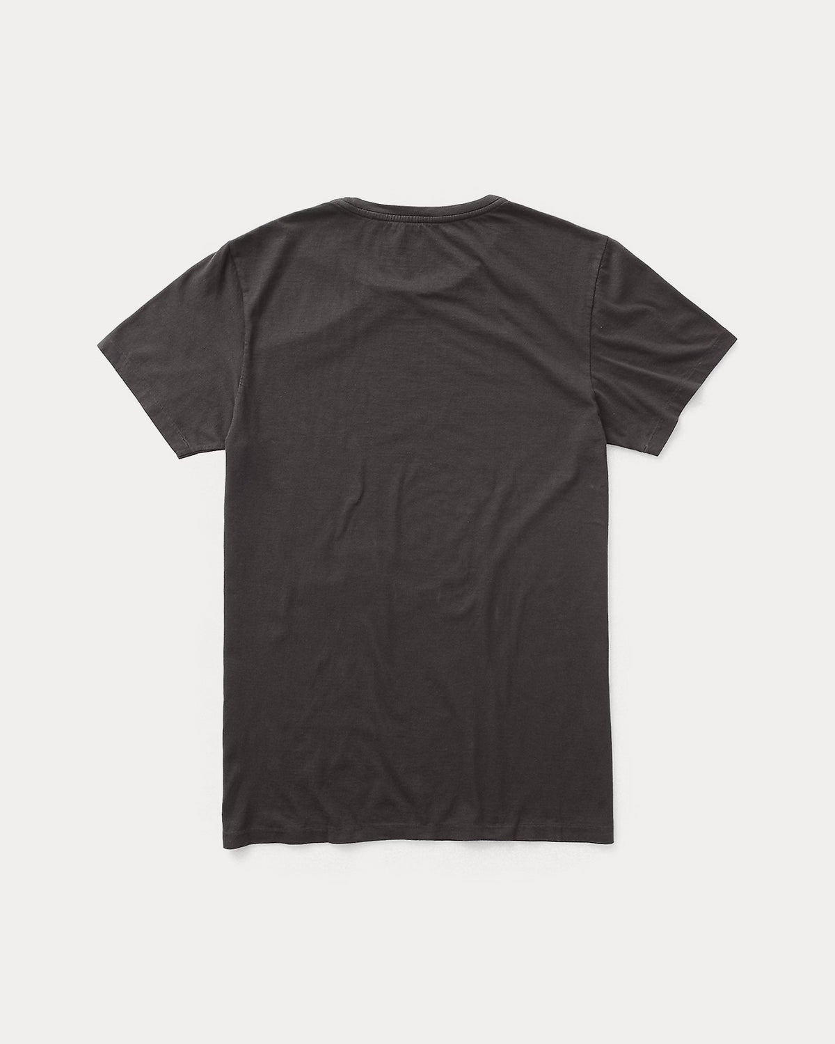 RRL Jersey Crewneck T-Shirt - Faded Black Canvas