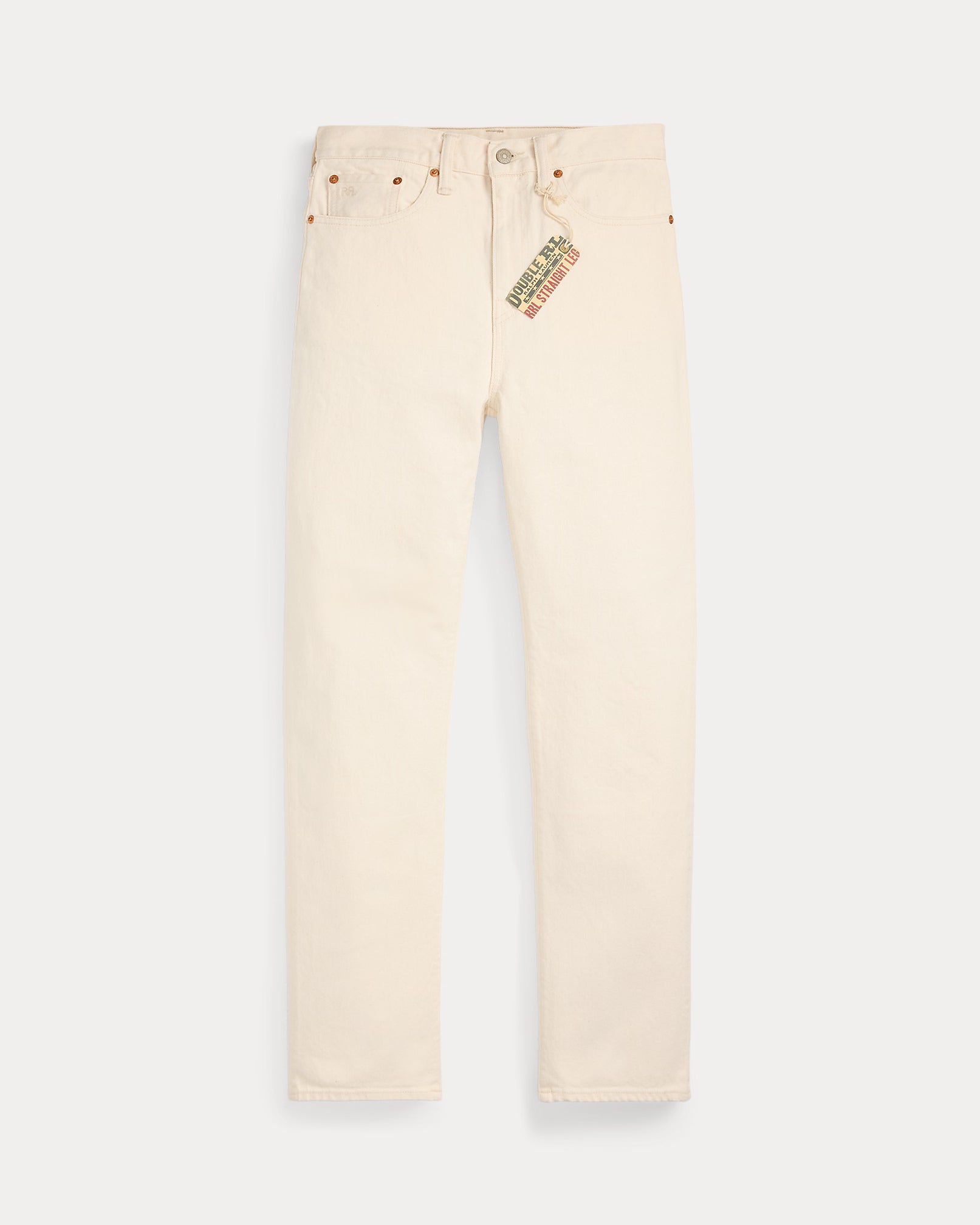 RRL STRAIGHT LEG DENIM PANT 30×30 RRL Straight Leg Fit Seeded Natural Jean
