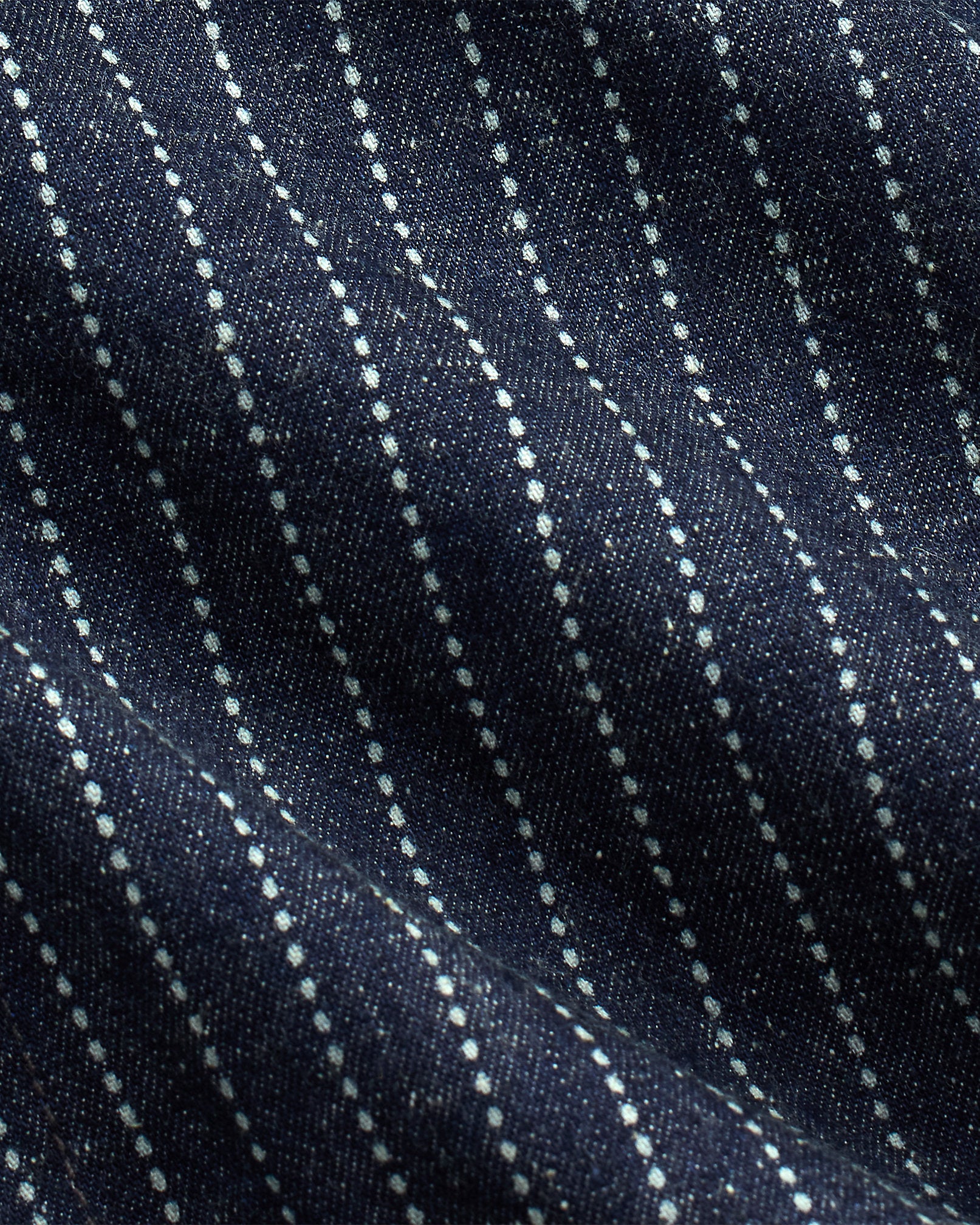 RRL Indigo Dot-Stripe Denim Blazer