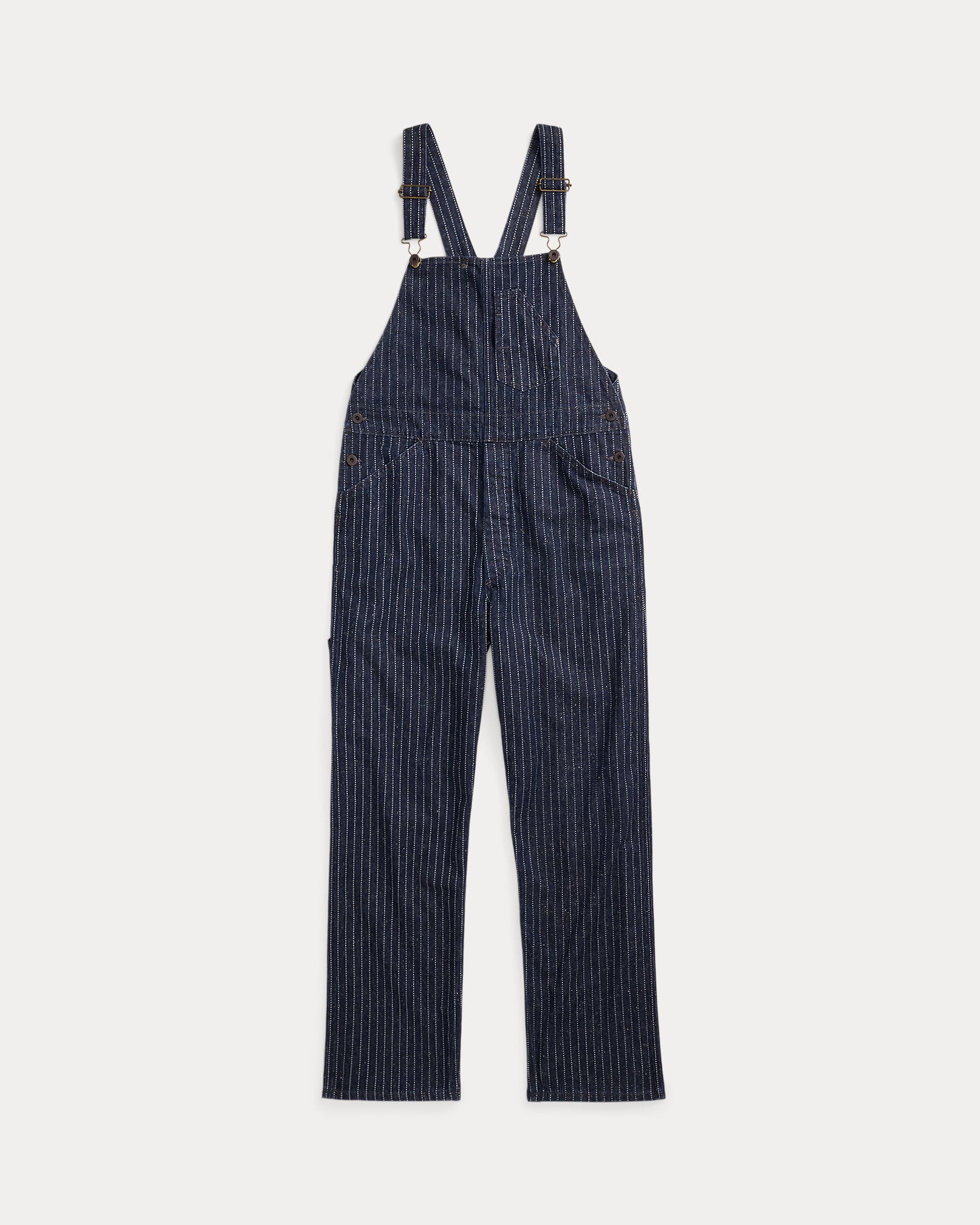 RRL Indigo Dot-Stripe Denim Overall display picture 1