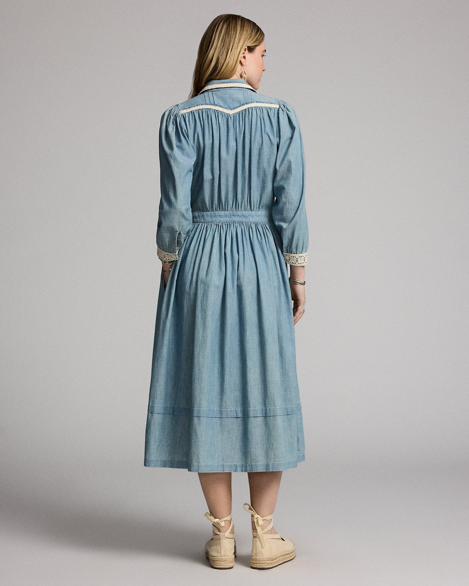 RRL Indigo Chambray Dress