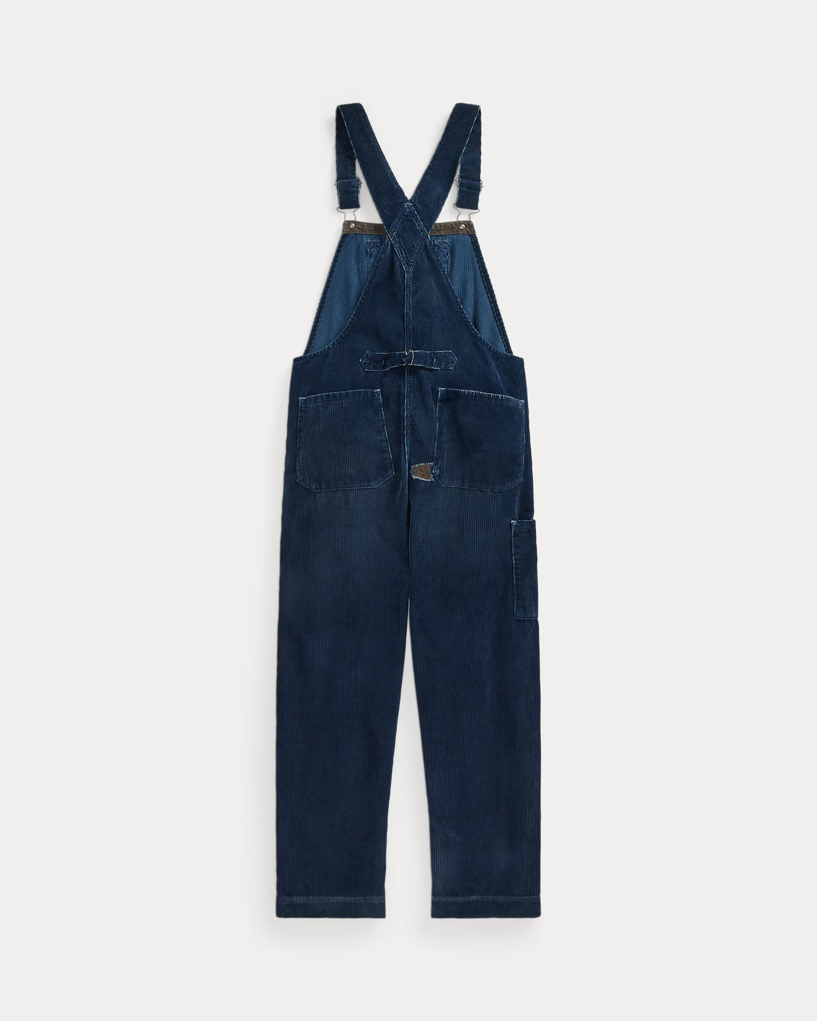 RRL Repaired Indigo Corduroy Overall