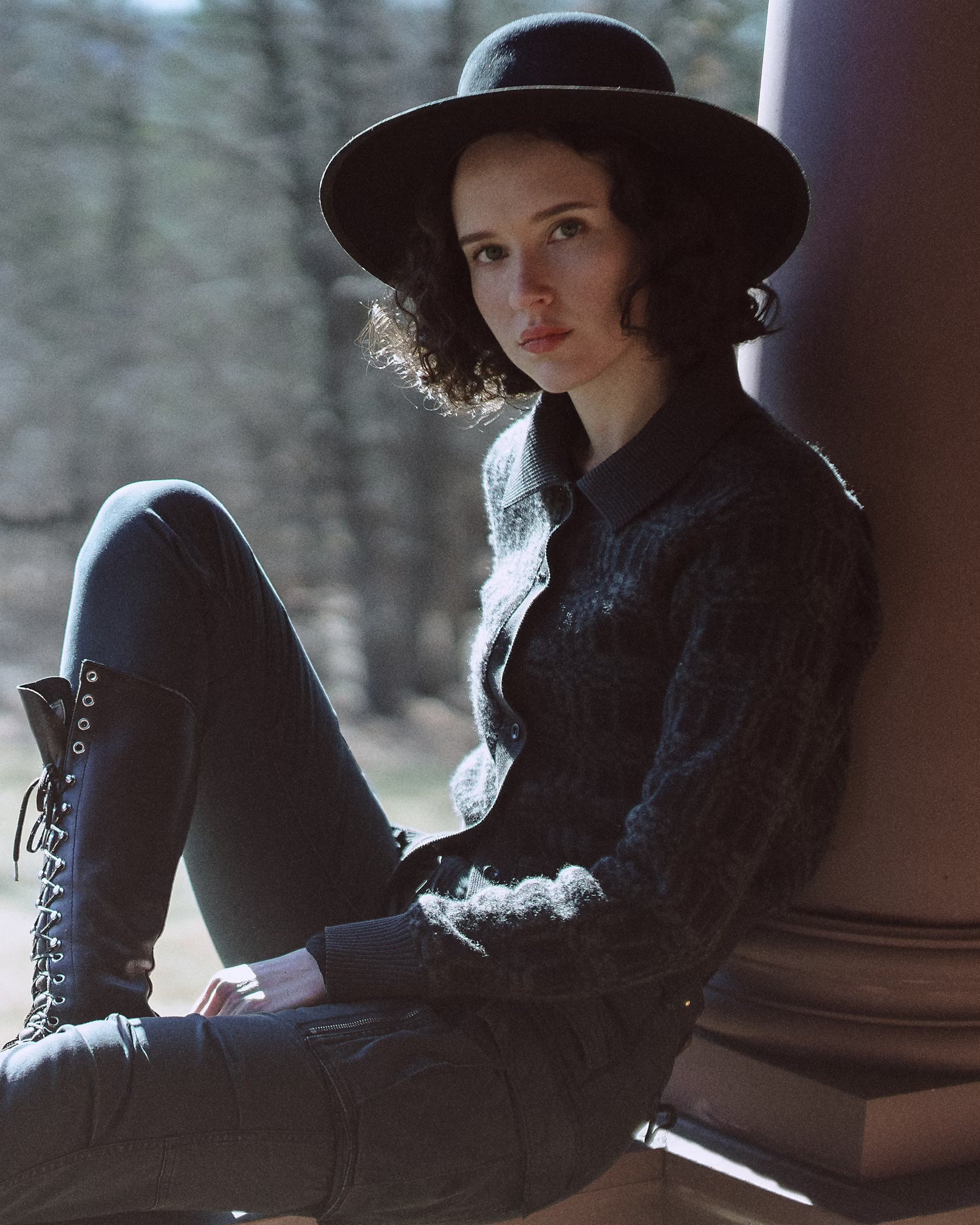 RRL Wool-Blend Jacquard Cardigan