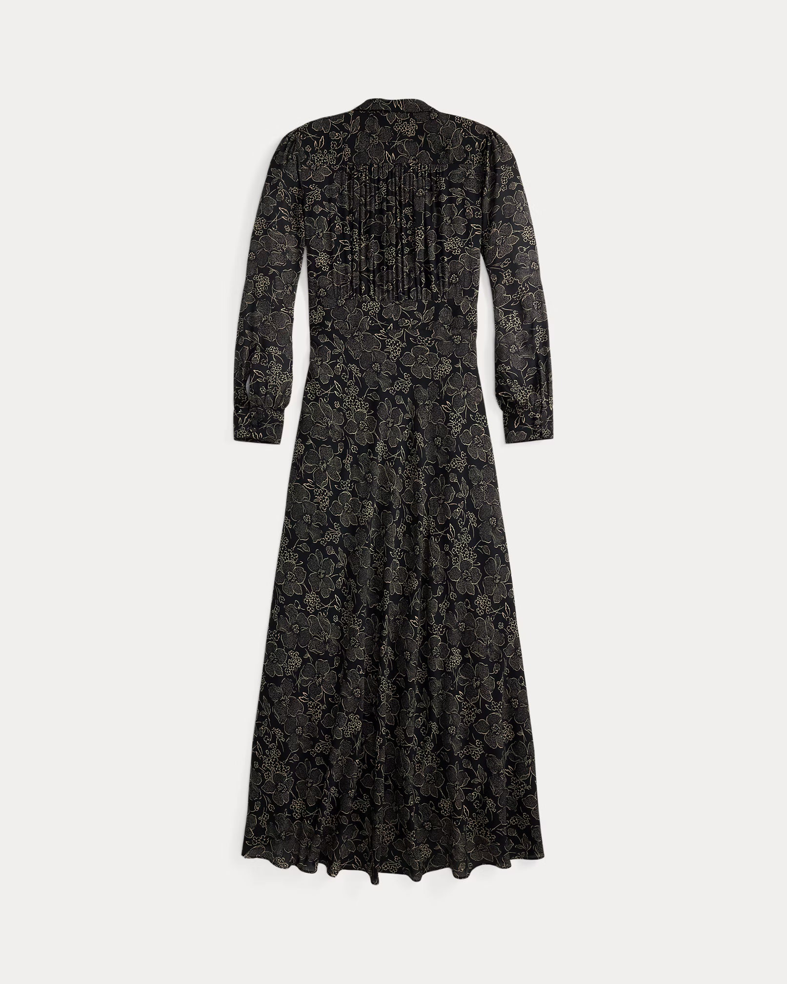 RRL Floral-Print Crepe Dress