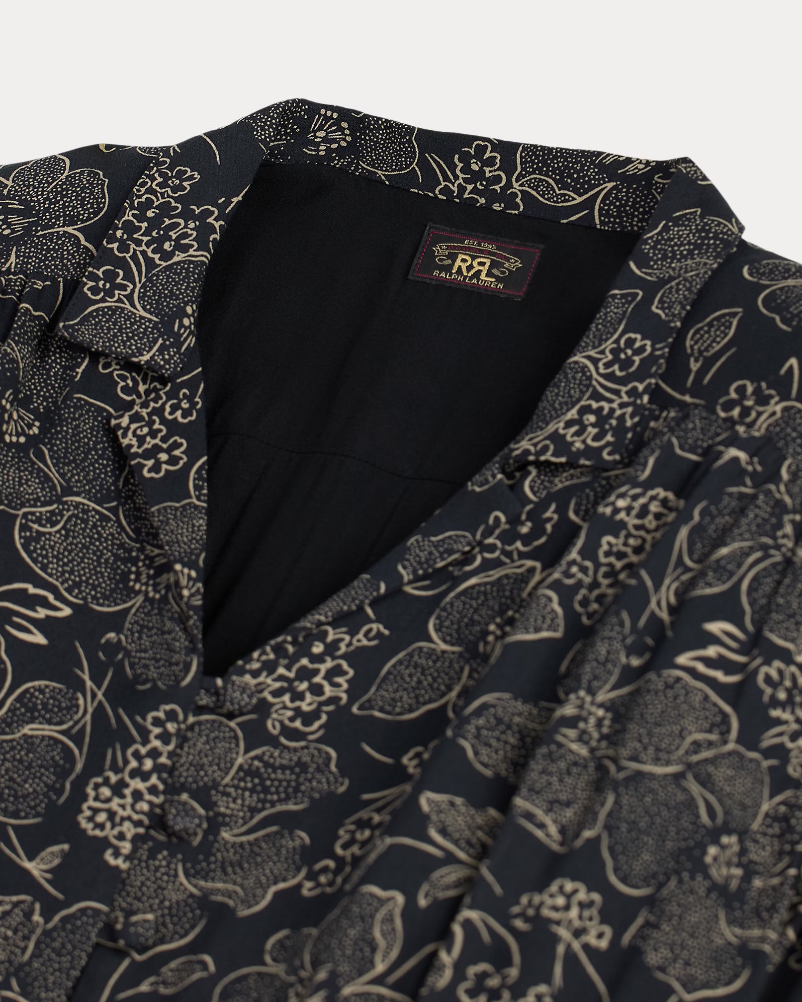 RRL Floral-Print Crepe Dress