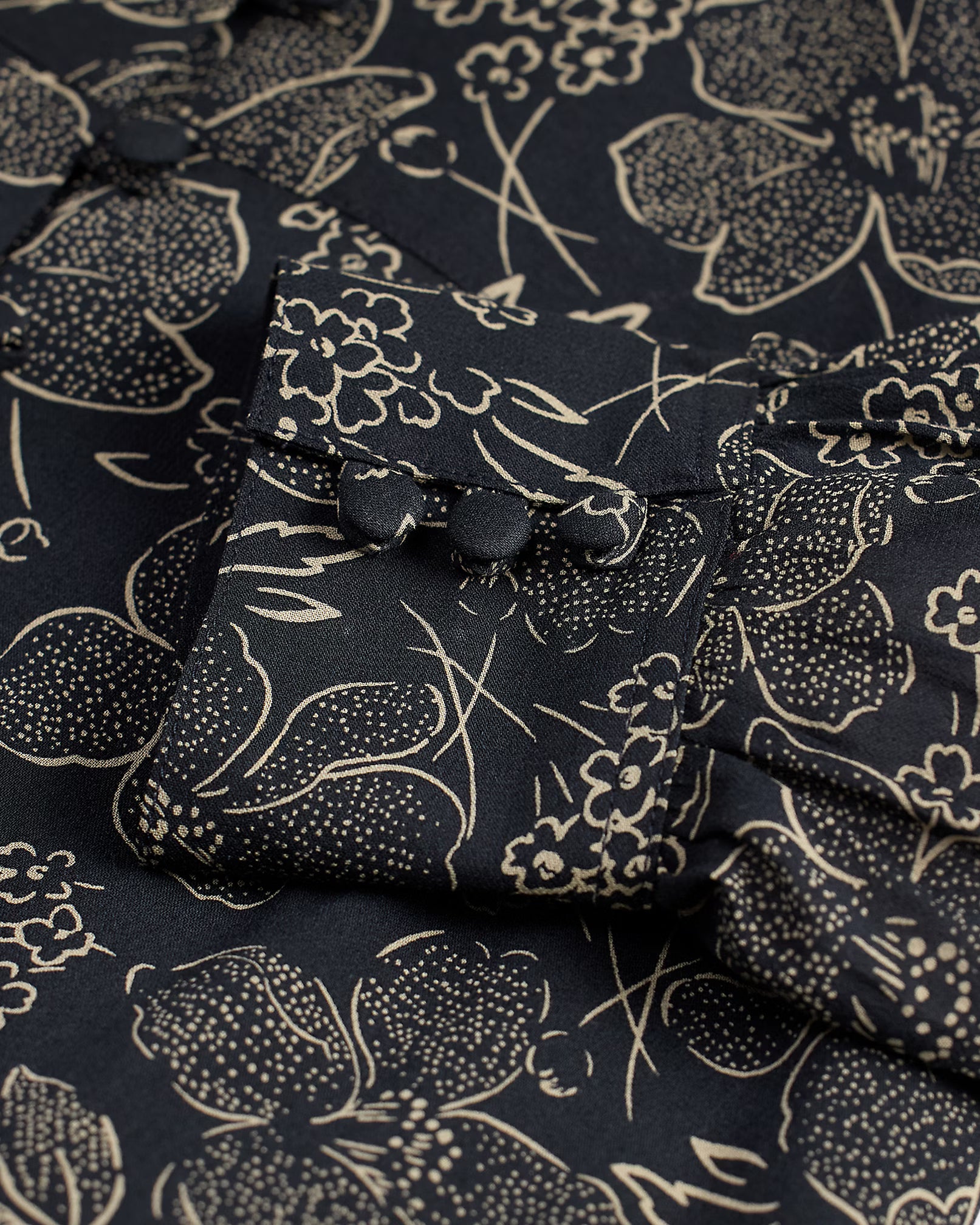 RRL Floral-Print Crepe Dress