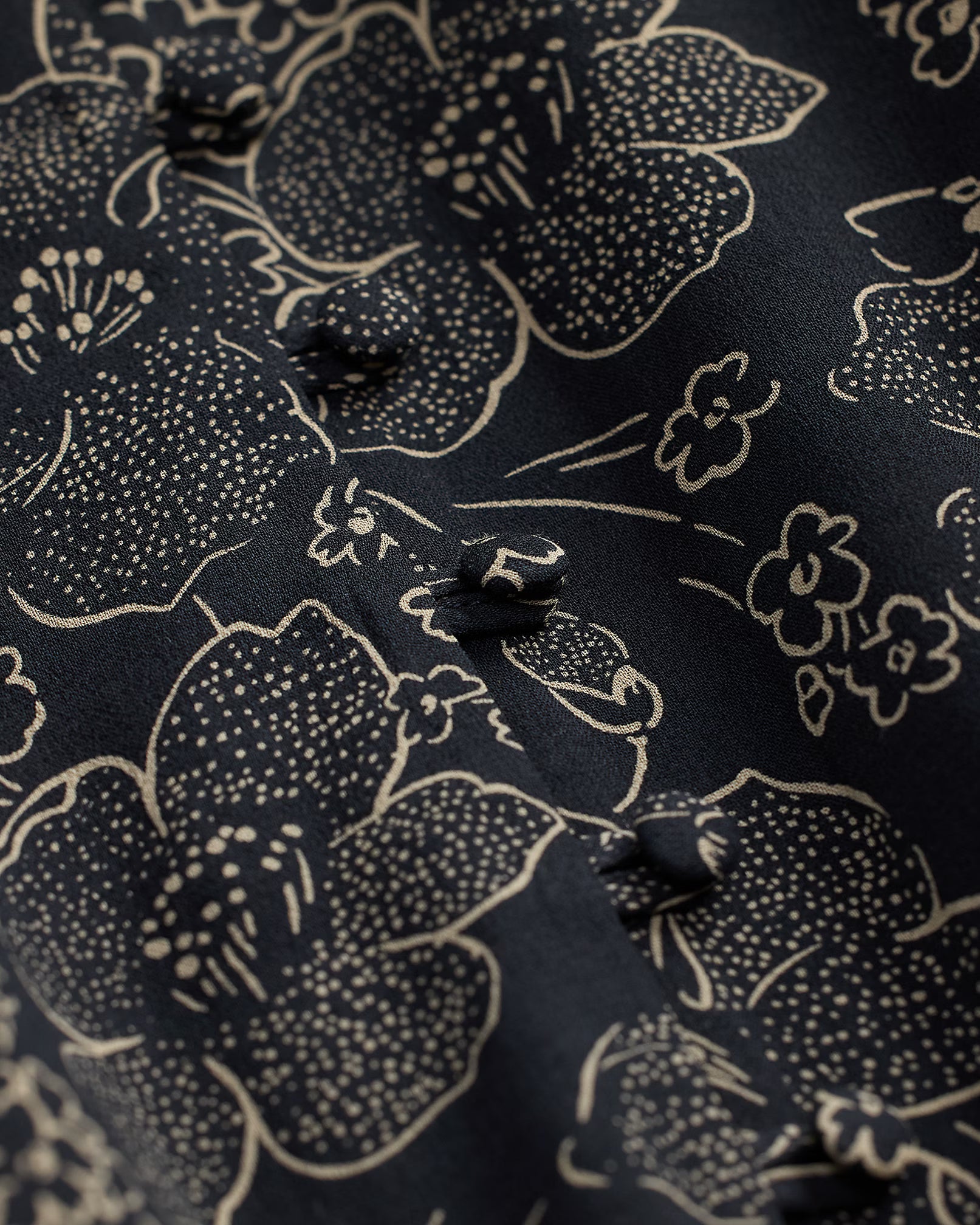RRL Floral-Print Crepe Dress