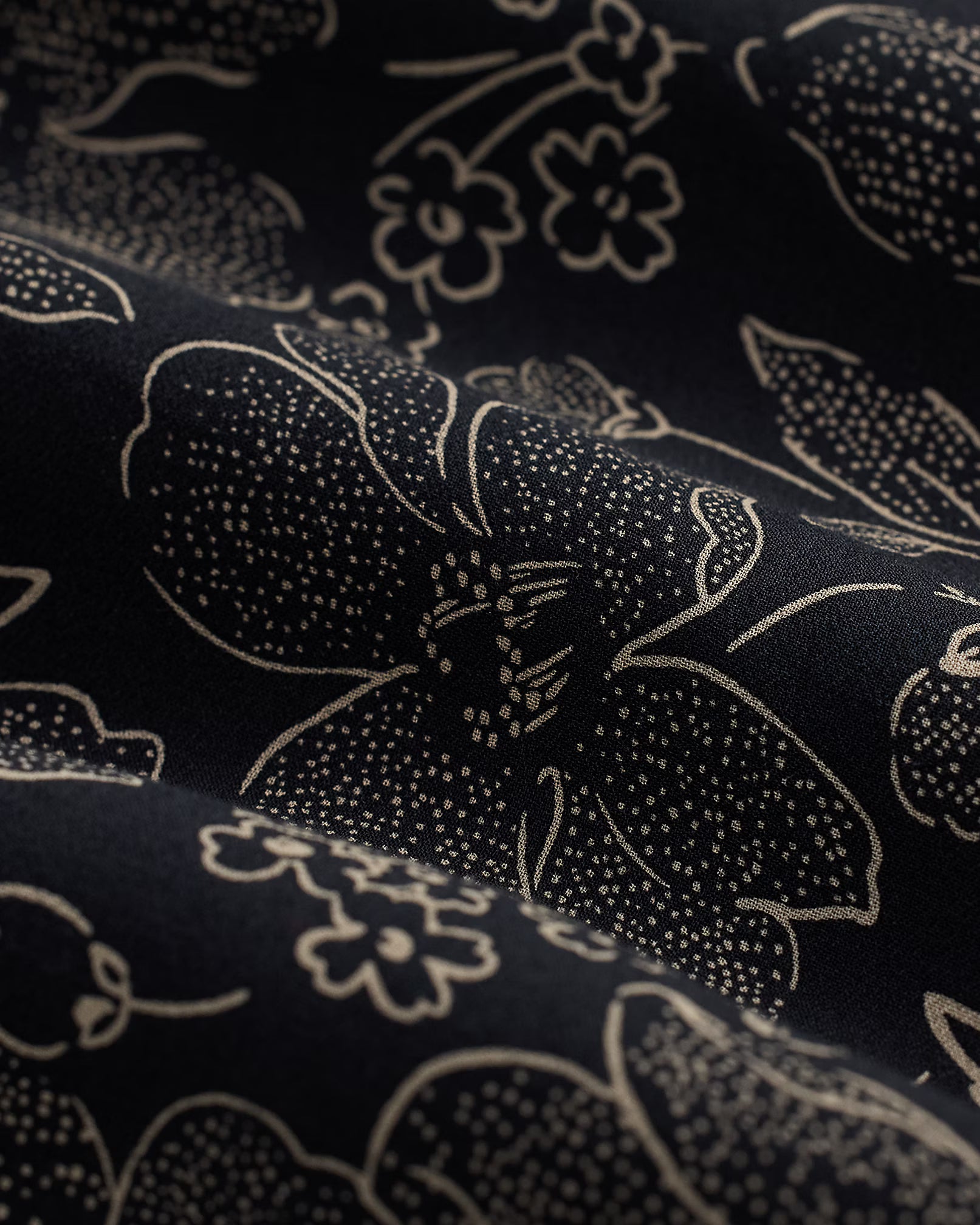 RRL Floral-Print Crepe Dress