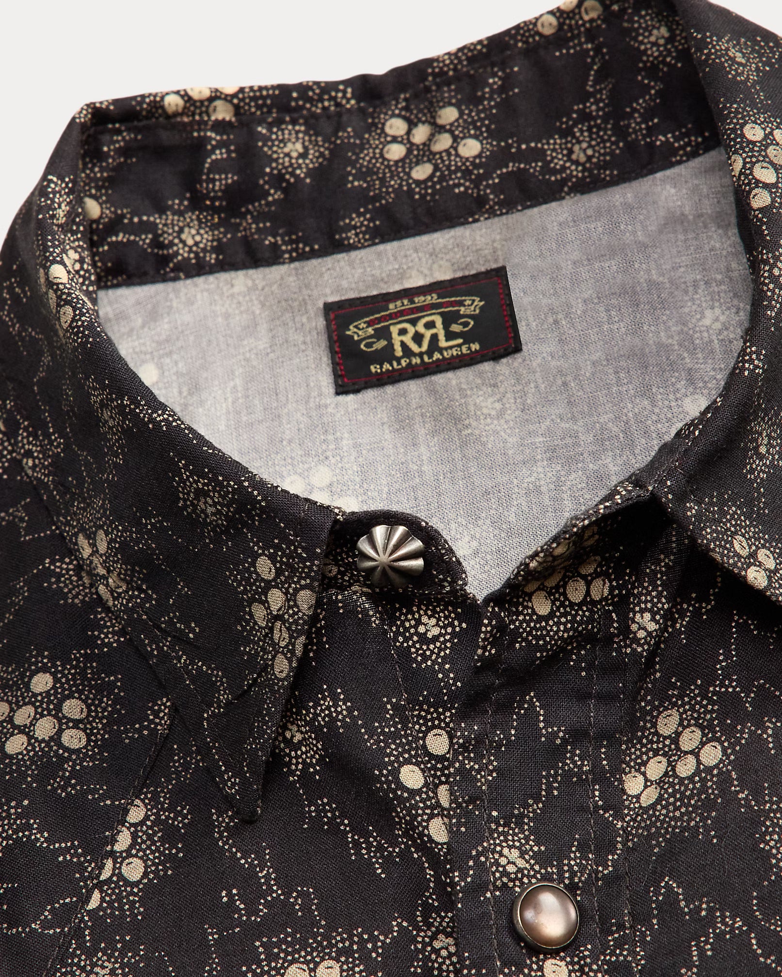 RRL Floral-Print Cotton Western Shirt