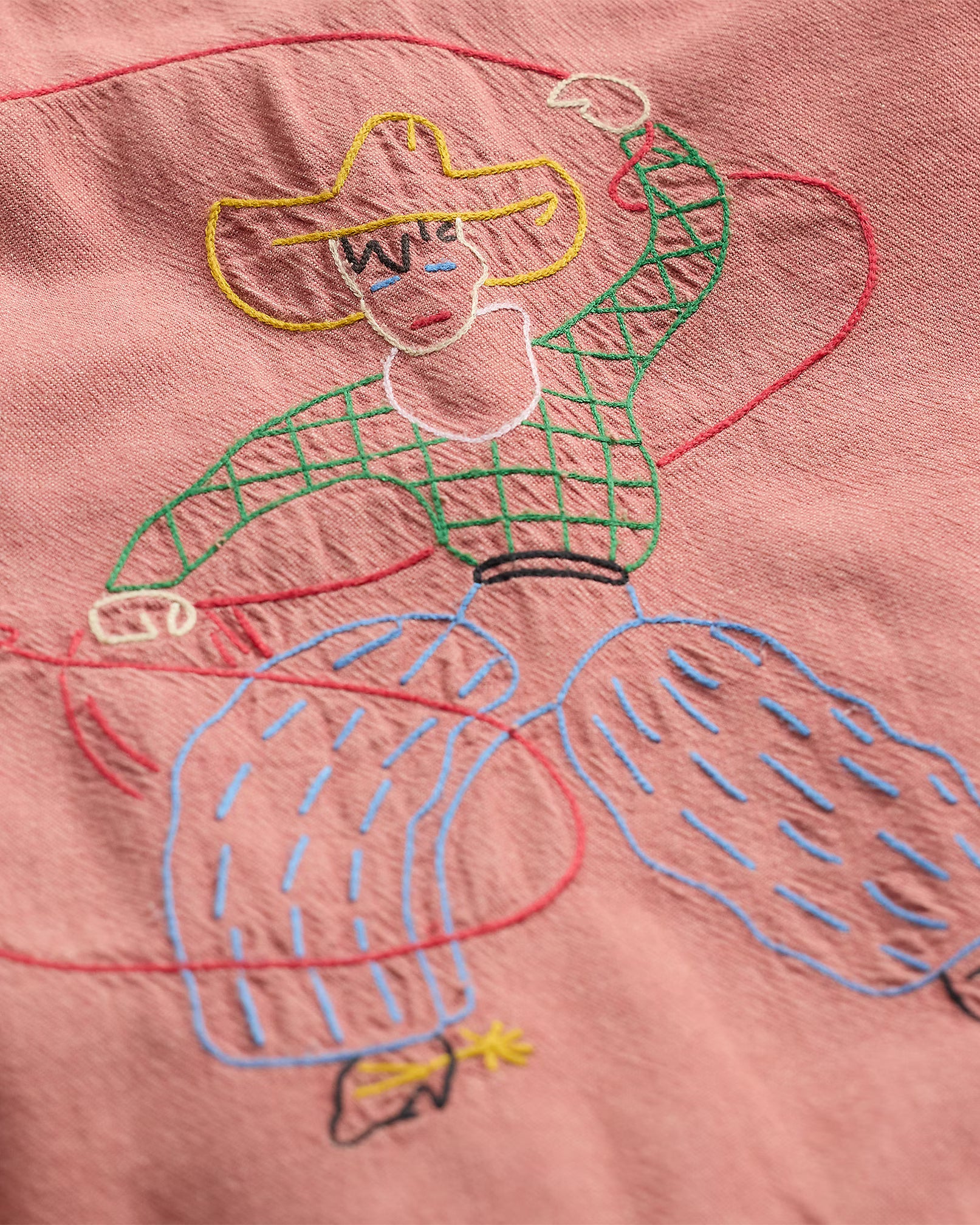 RRL Embroidered Cotton-Linen Shirt Jacket