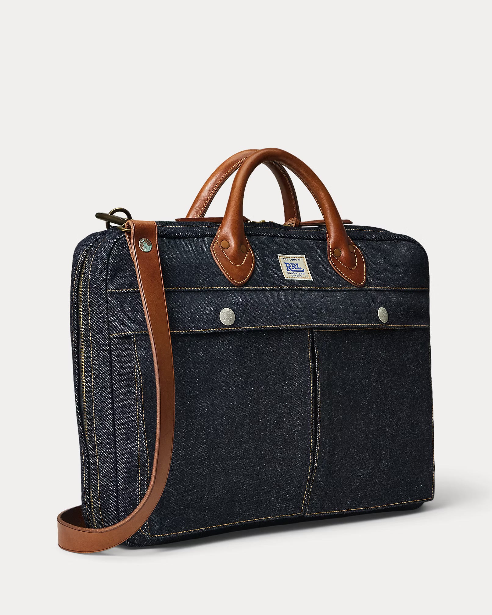 RRL Hand-Tooled Leather Briefcase (Copy)