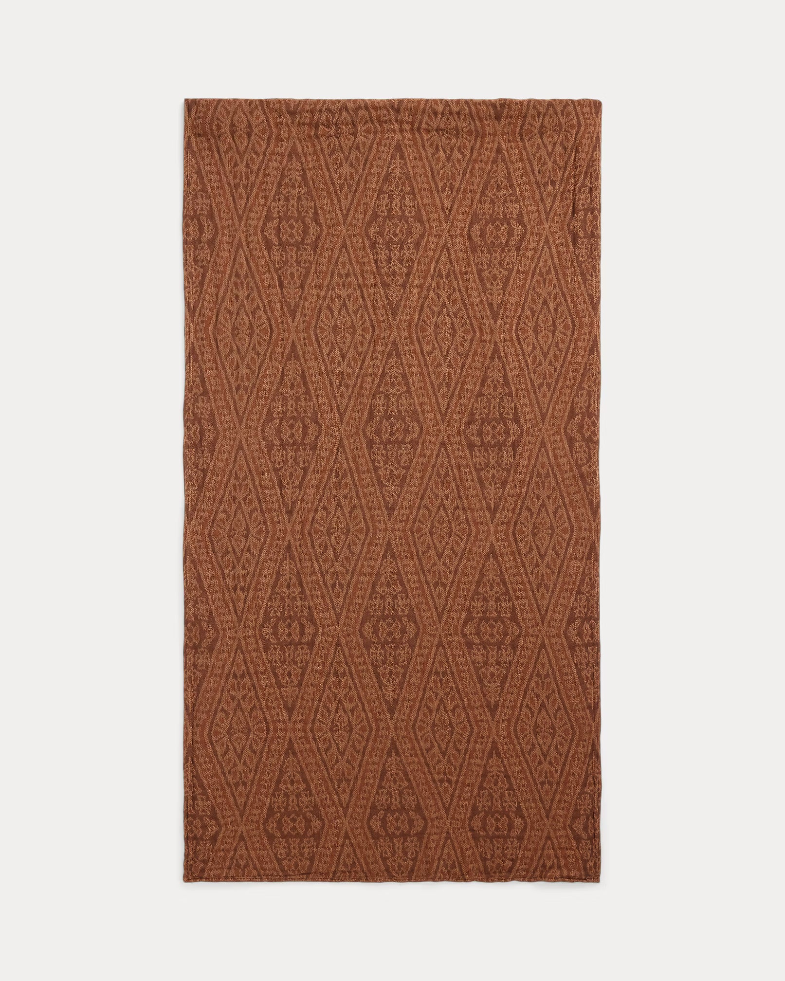 RRL Double-Faced Cotton Jacquard Scarf