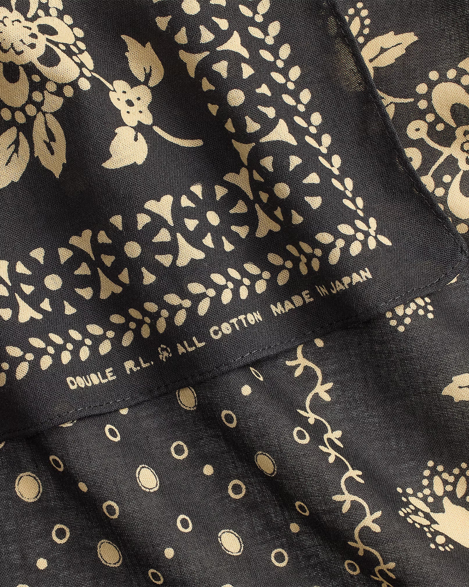 RRL Floral-Print Cotton Scarf
