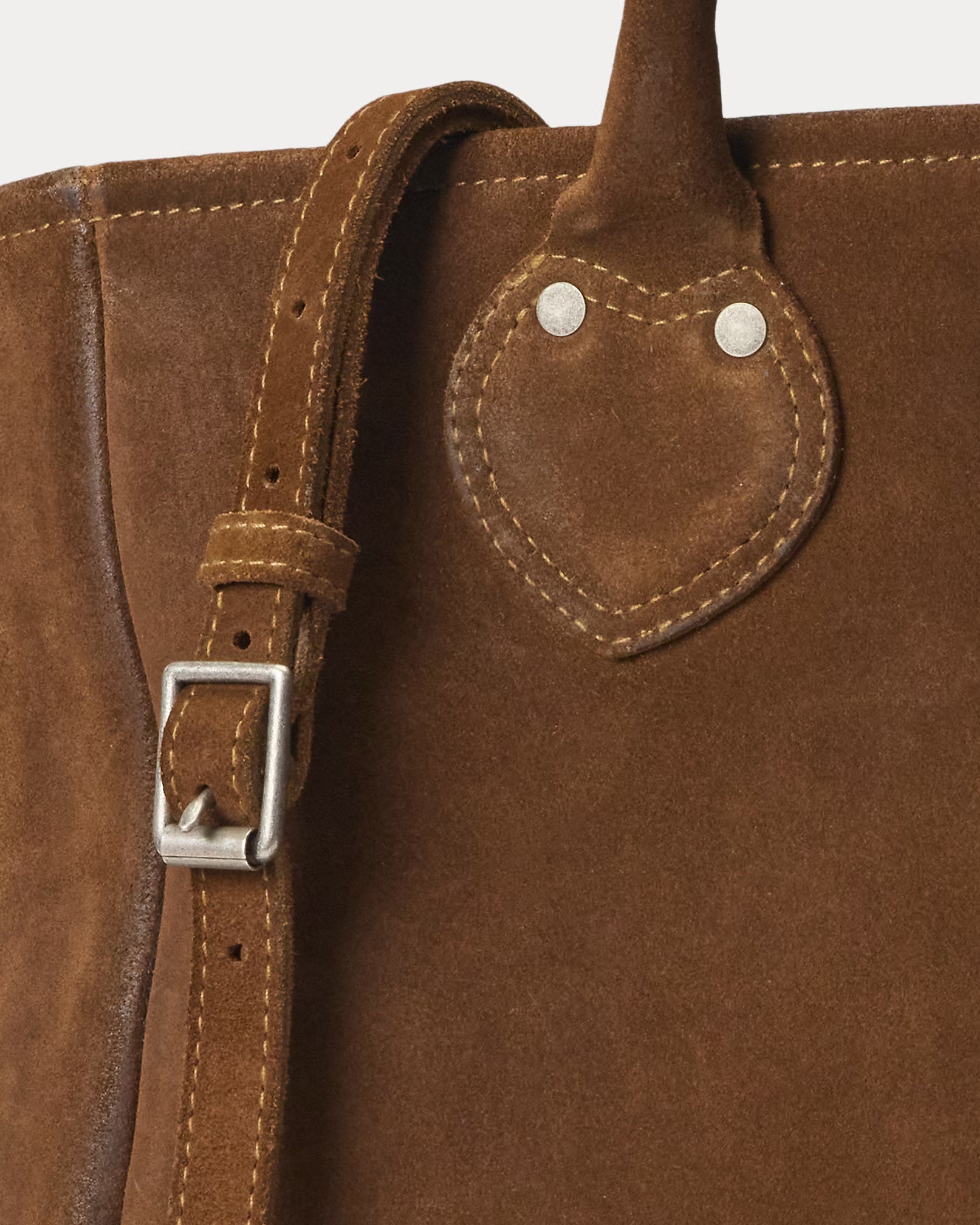 RRL Roughout Suede Tote