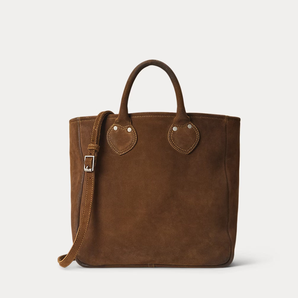 RRL Roughout Suede Tote