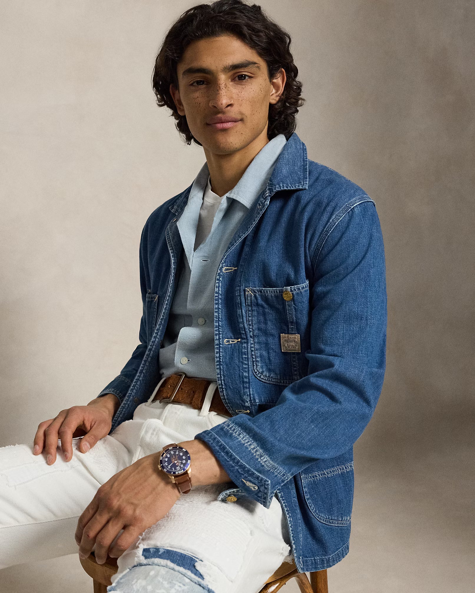 Polo Country Relaxed Fit Oxford Camp Shirt