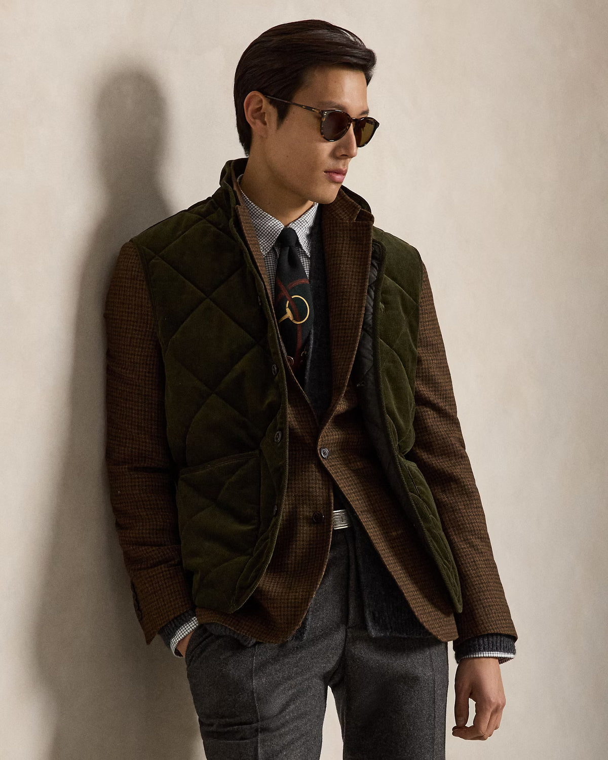 Quilted Corduroy Vest