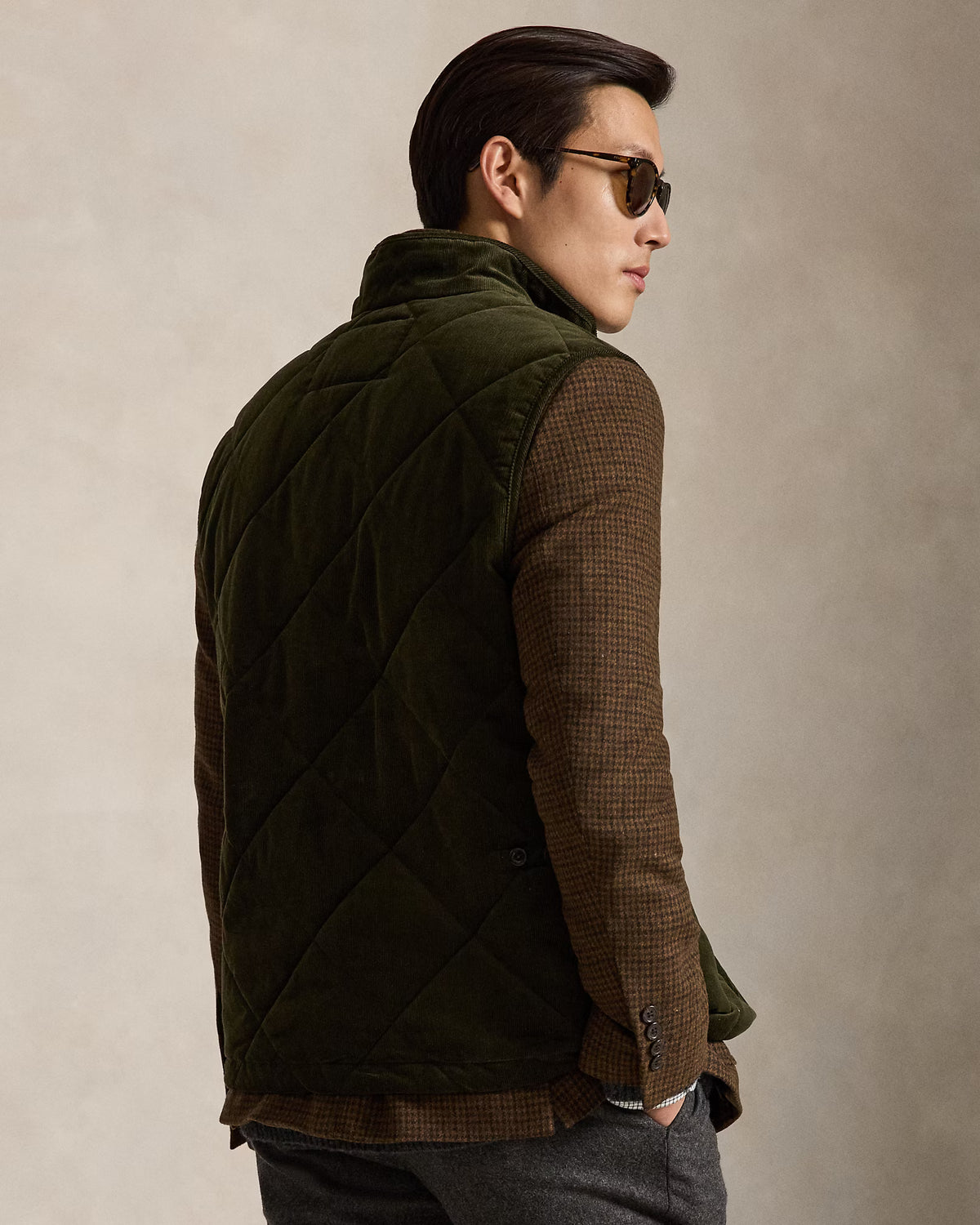Quilted Corduroy Vest