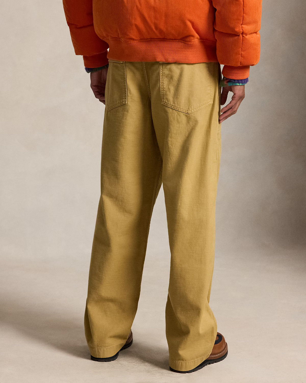 Reverse Sateen Utility Pant - Camel