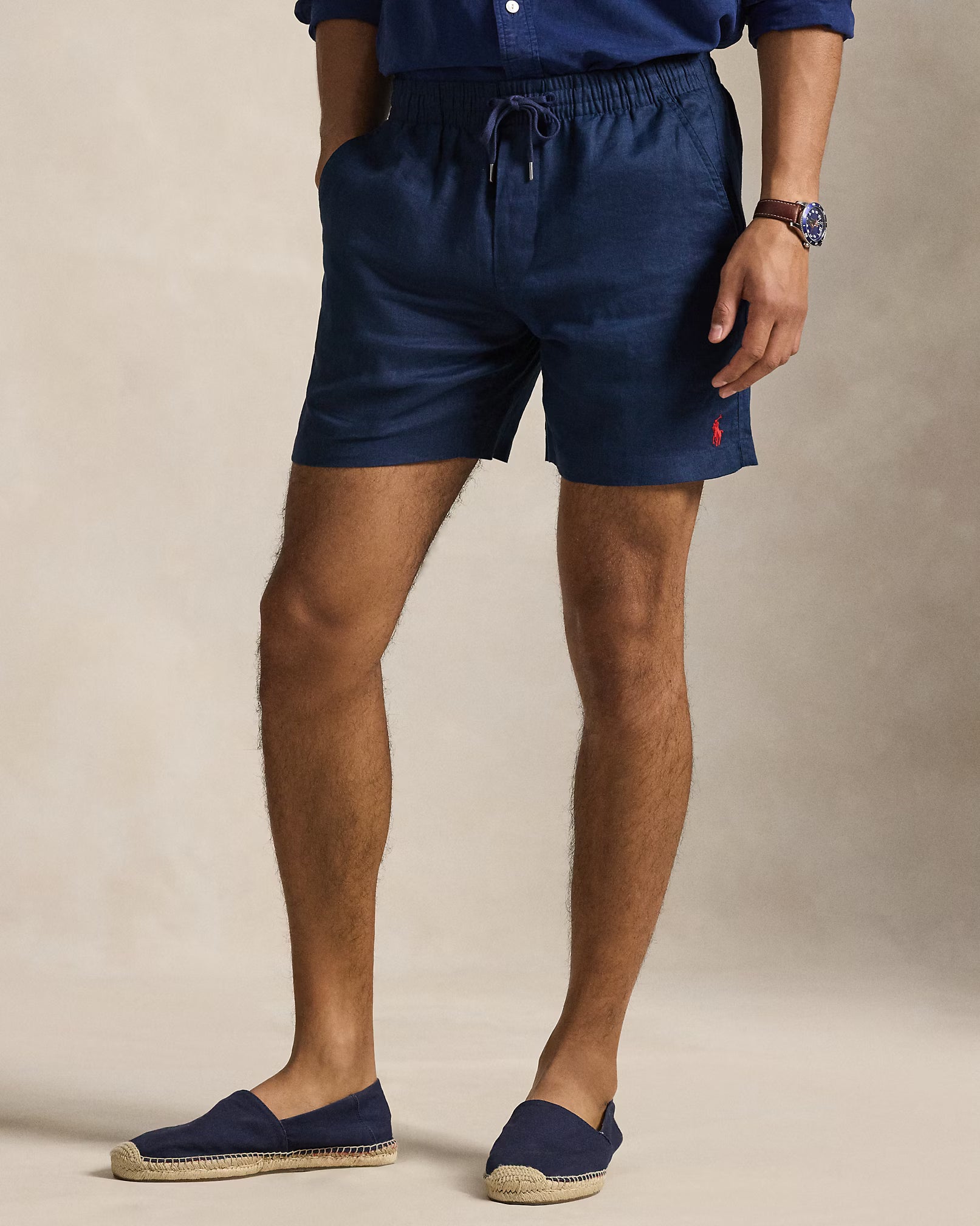 6-Inch Polo Prepster Linen Short