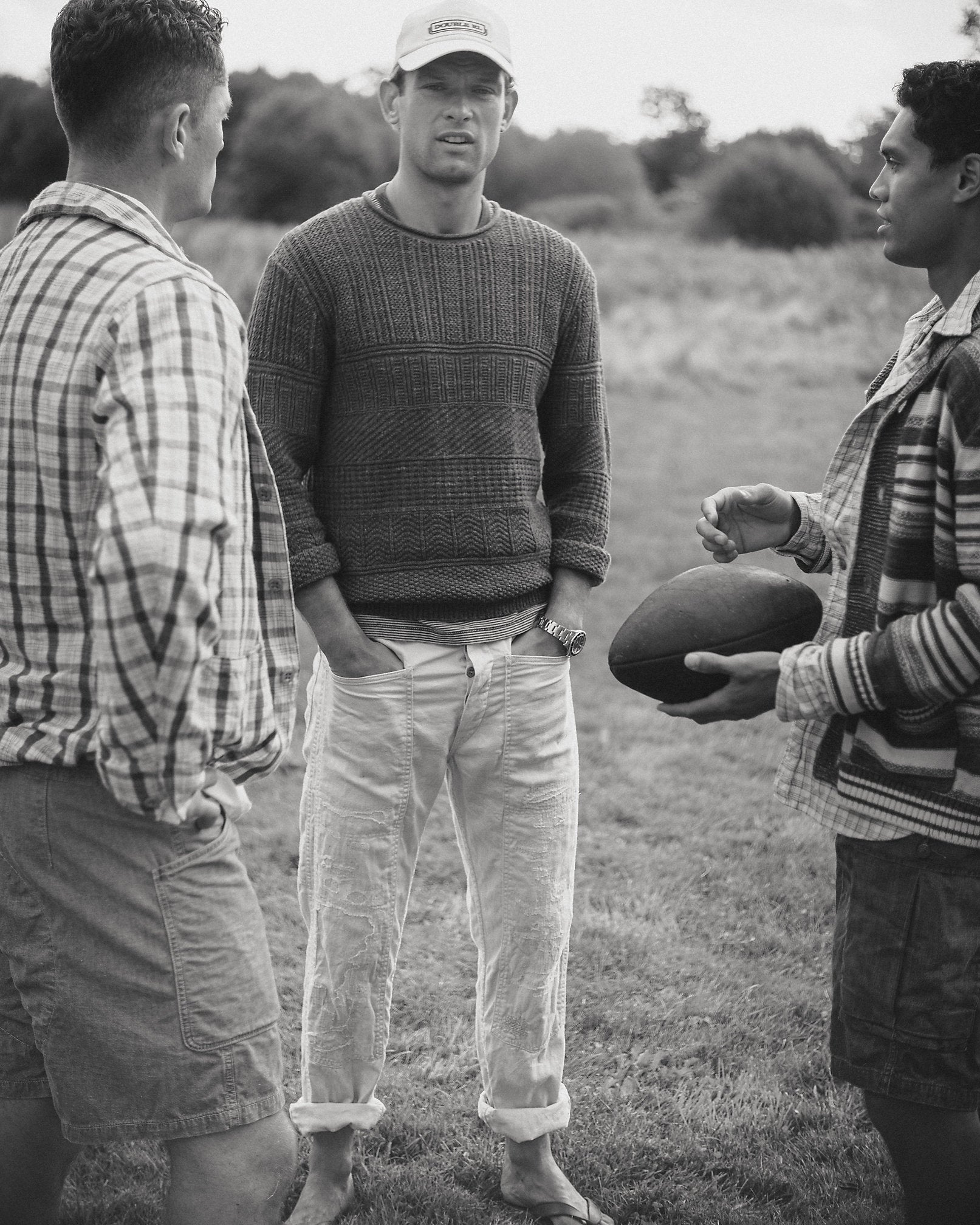 RRL Engineer Fit Repaired Carpenter Pant