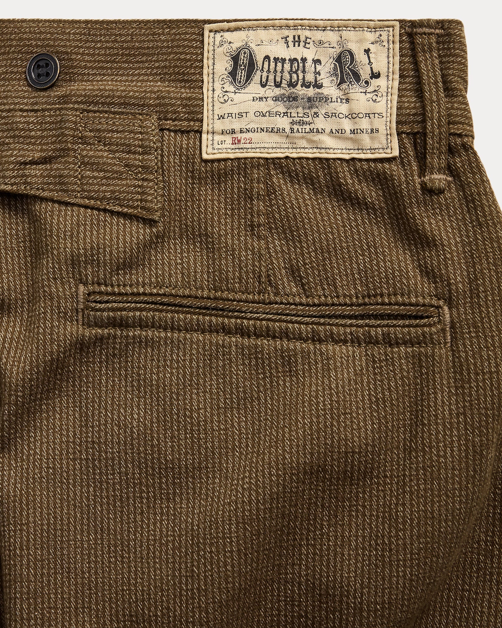 RRL Striped Twill Pant