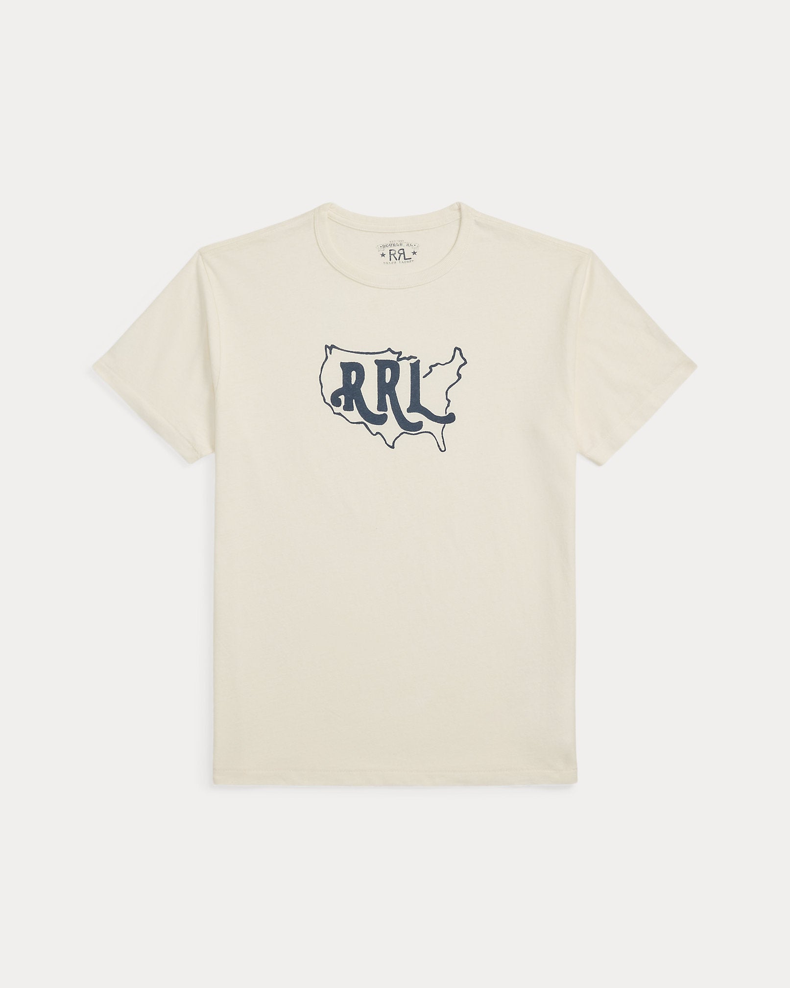 RRL Logo Cotton-Hemp Jersey T-Shirt