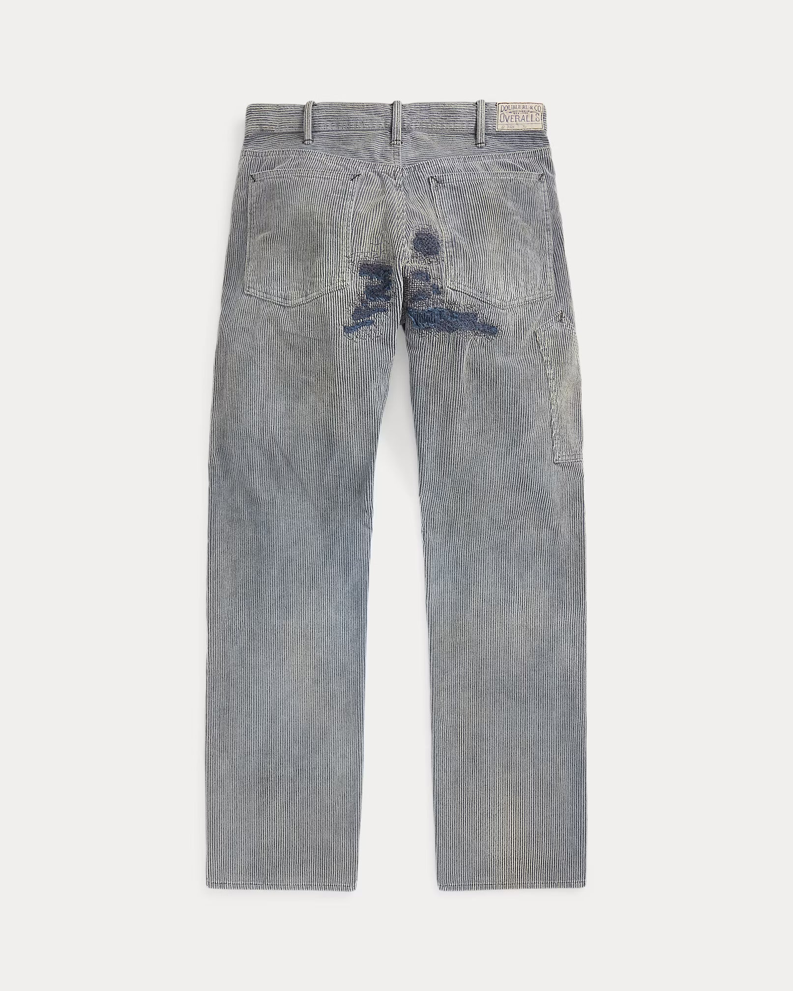 RRL Straight Fit Distressed Corduroy Pant