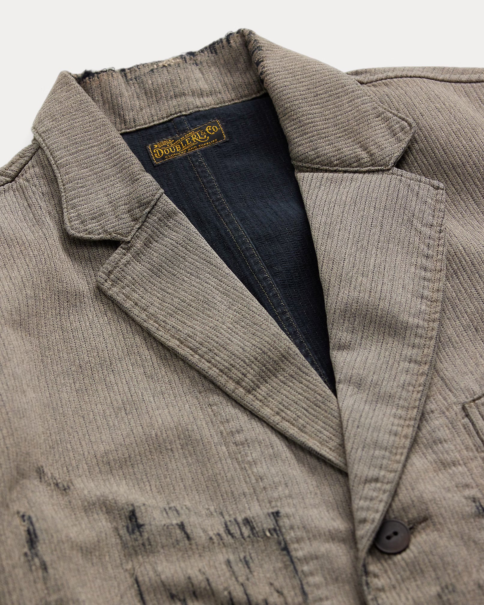 RRL Unconstructed Repaired Jaspé Sport Coat
