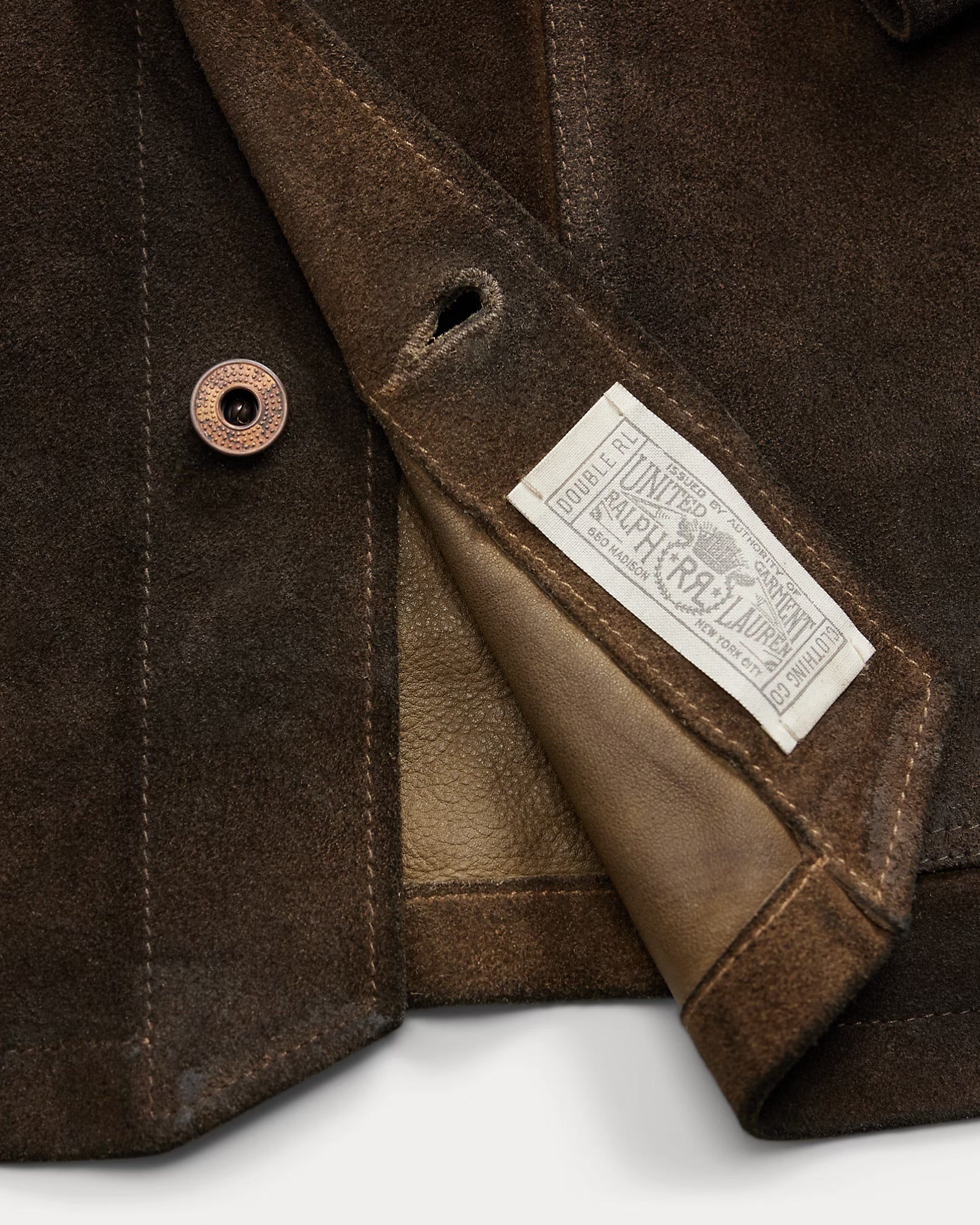 RRL Roughout Suede Jacket
