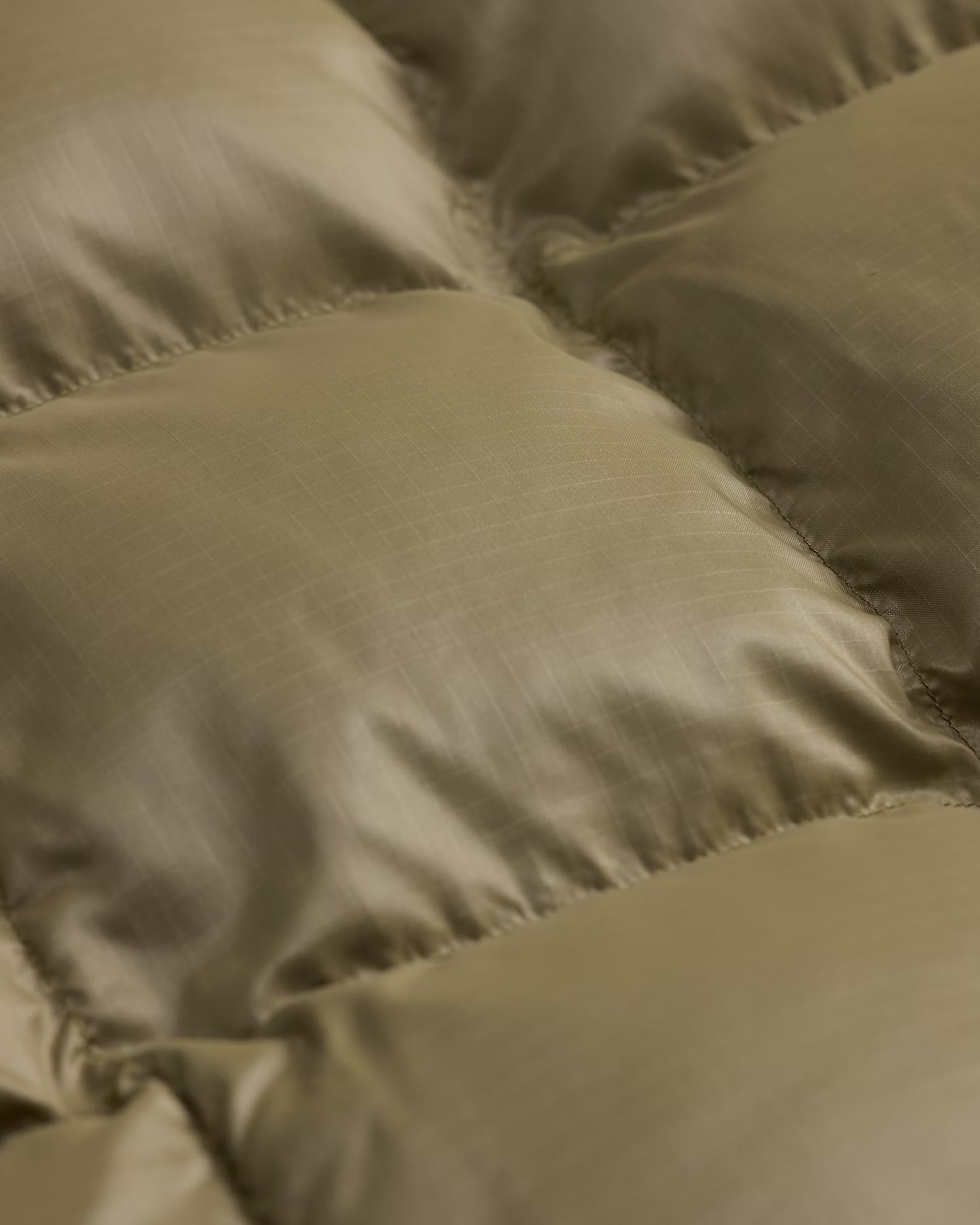 RRL Leather-Yoke Quilted Ripstop Vest