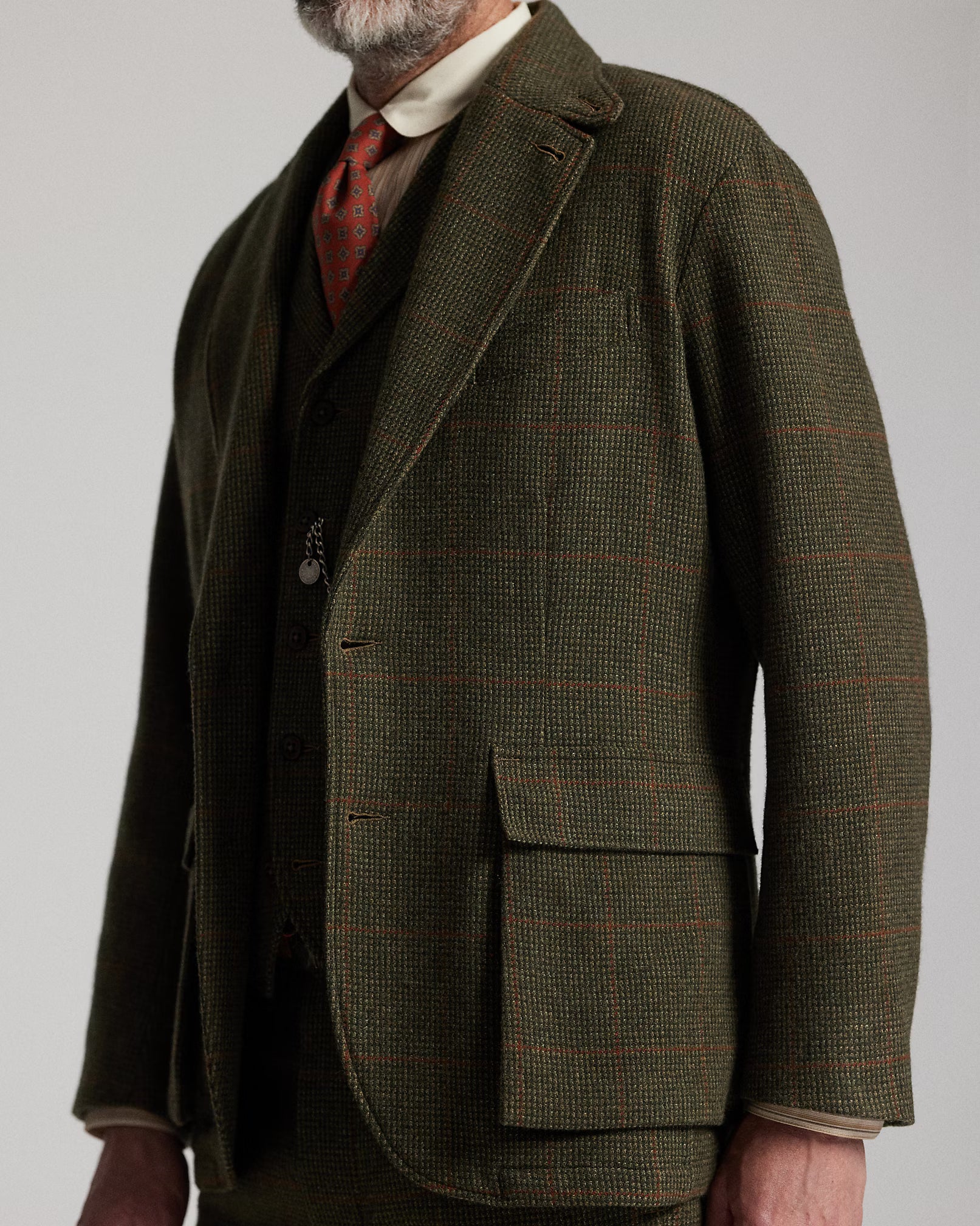 RRL Windowpane Wool Tweed Sport Coat