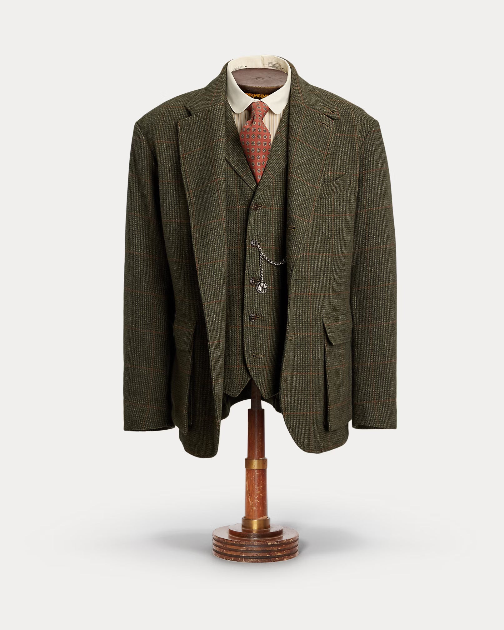 RRL Windowpane Wool Tweed Sport Coat
