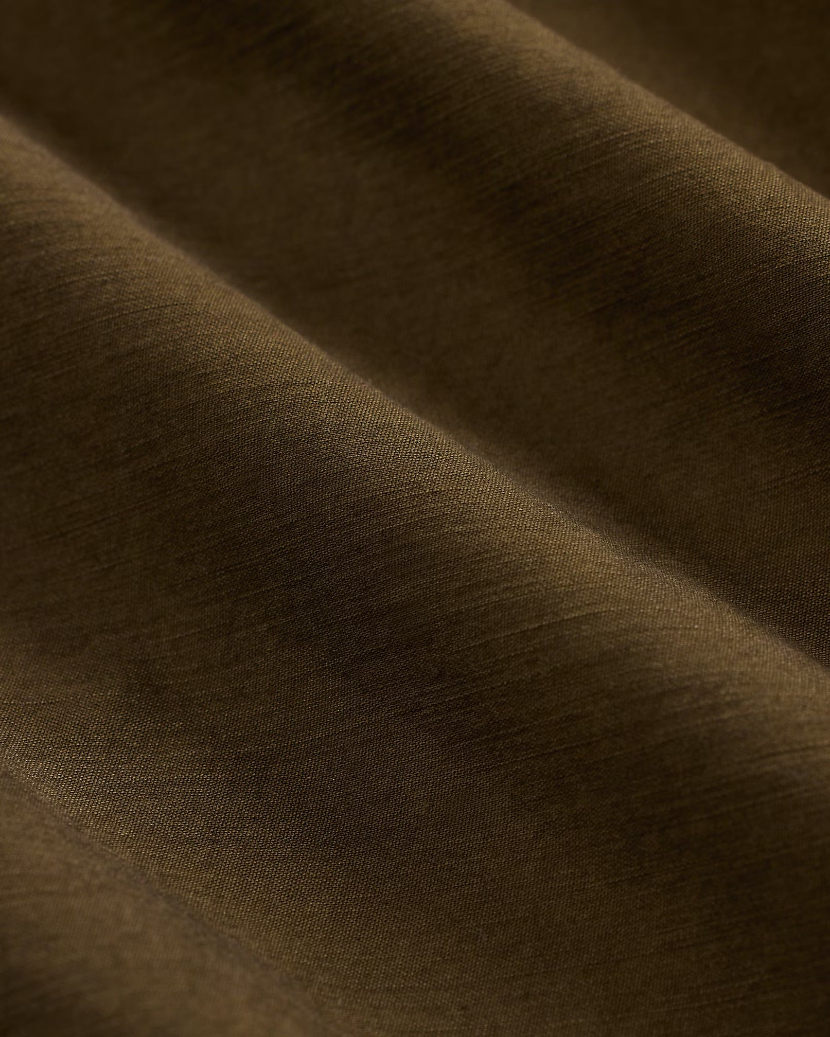 RRL Reverse-Sateen Overshirt - Washed Brown