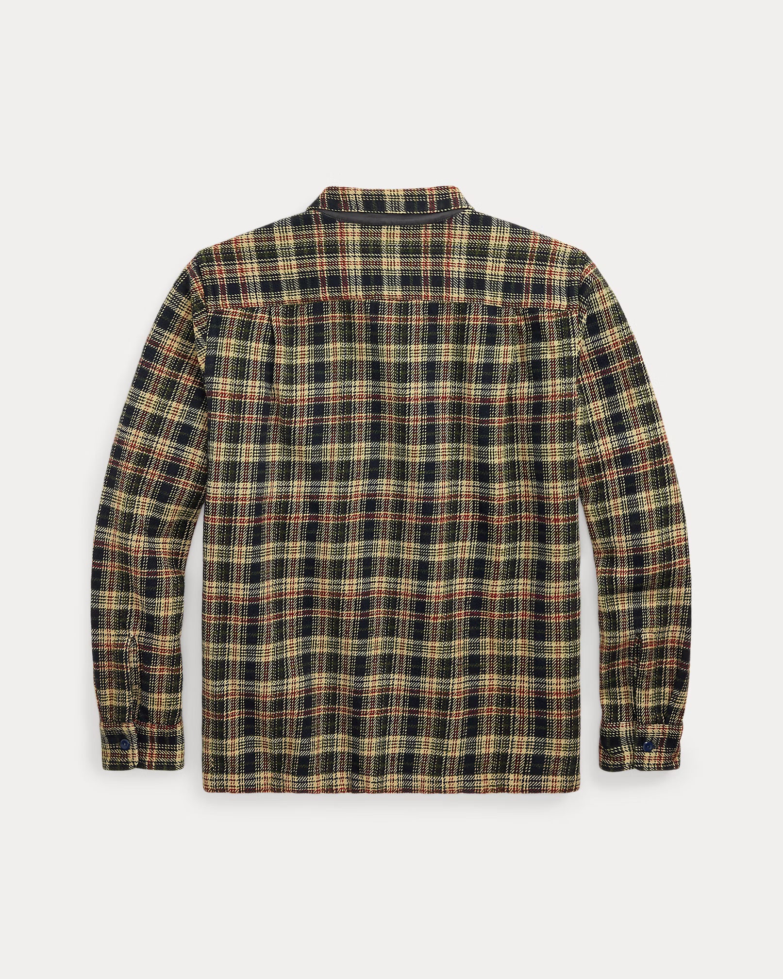RRL Plaid Twill Camp Shirt