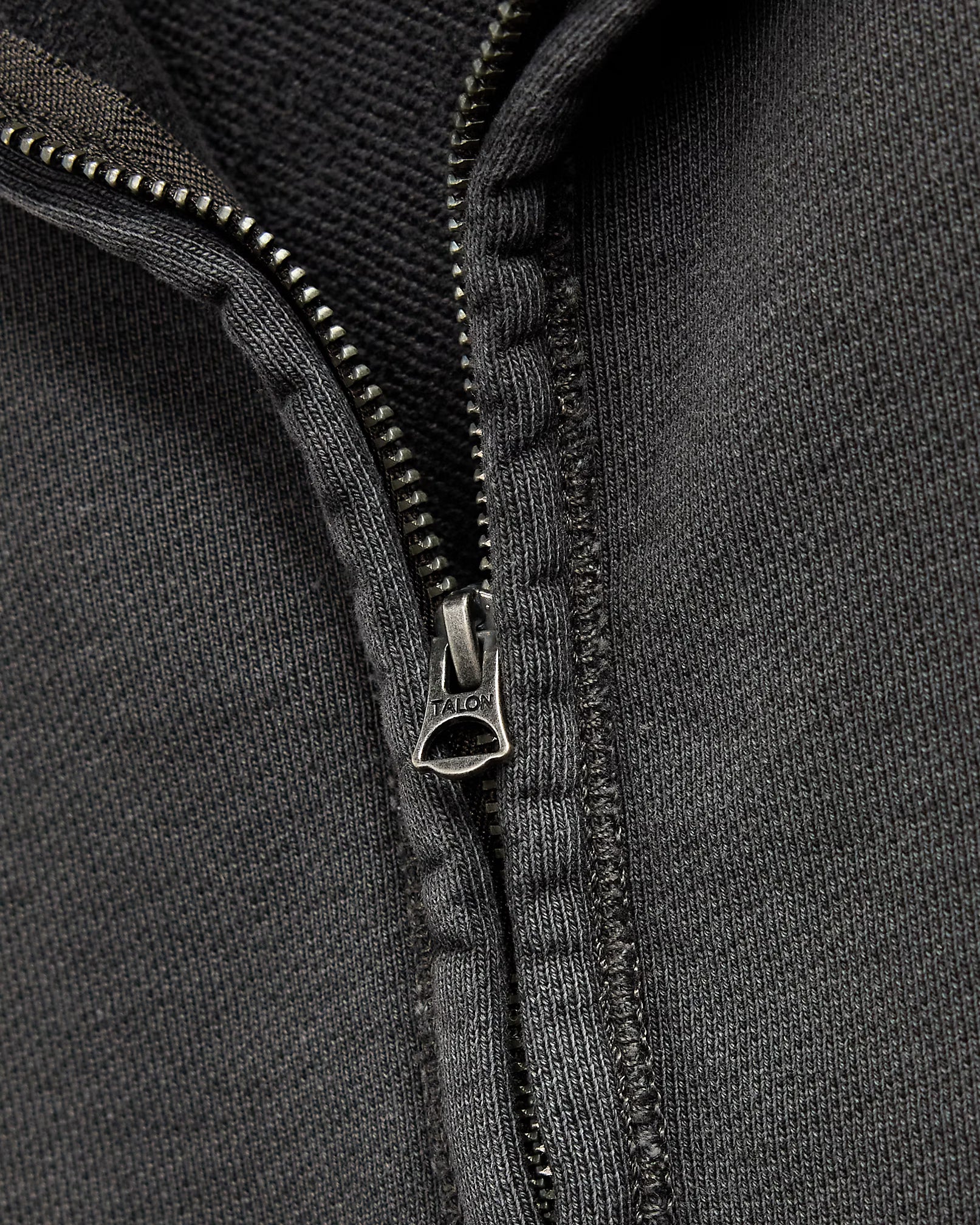 RRL French Terry Quarter-Zip Pullover