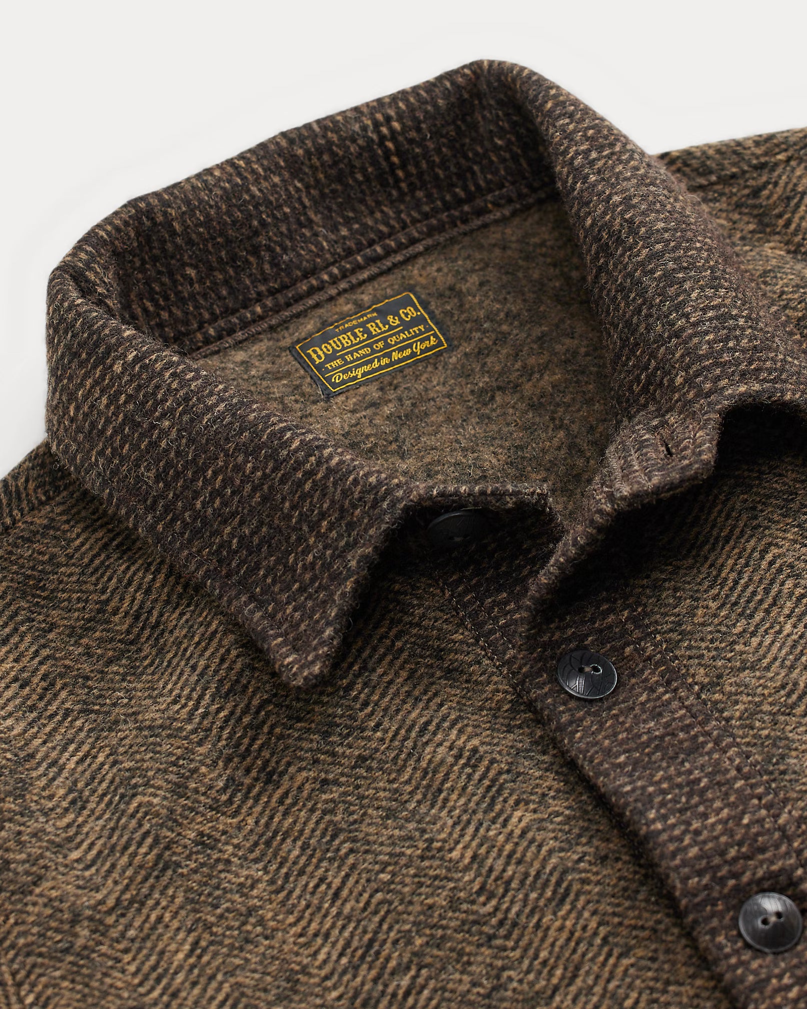 RRL Double-Knit Tweed Cardigan