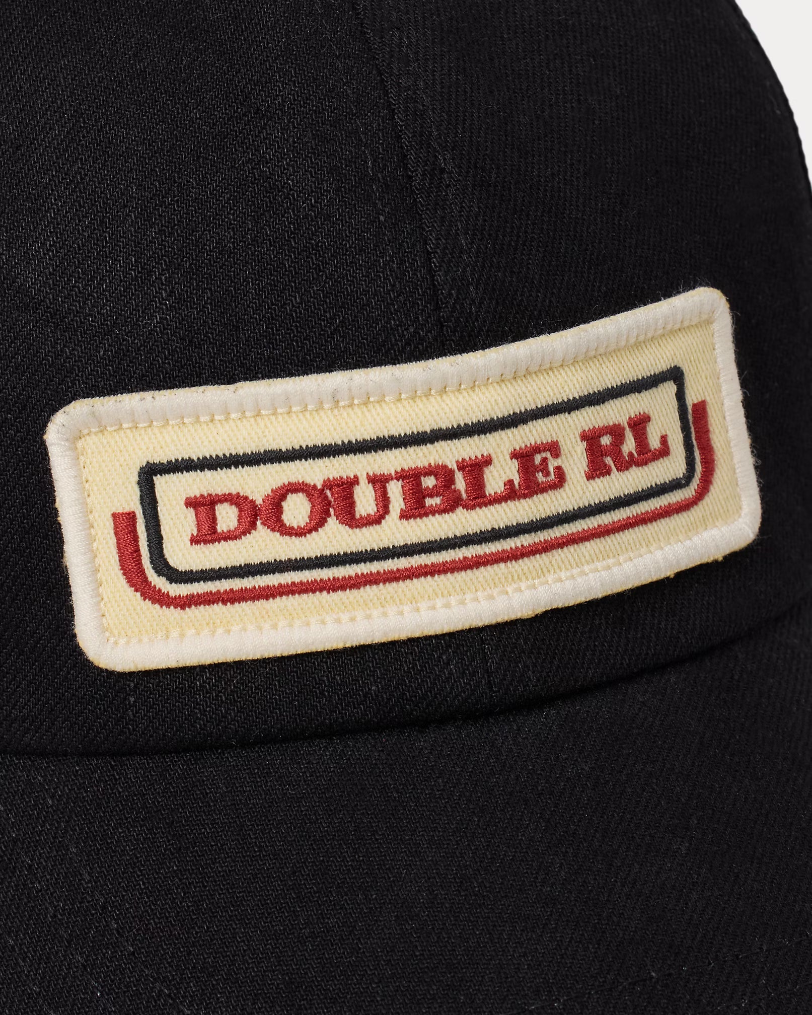RRL Logo-Patch Denim Trucker Cap